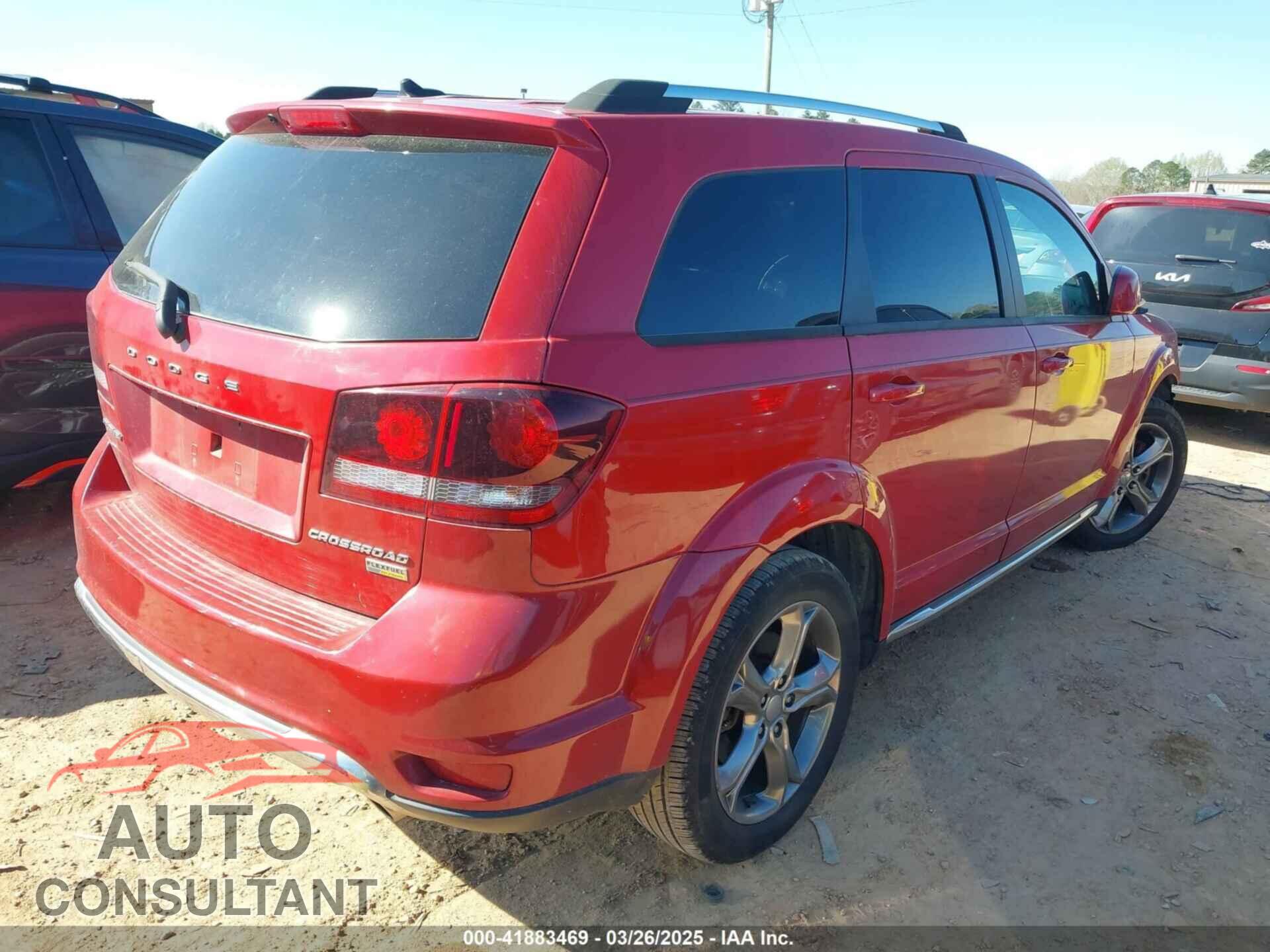DODGE JOURNEY 2017 - 3C4PDCGG7HT556604