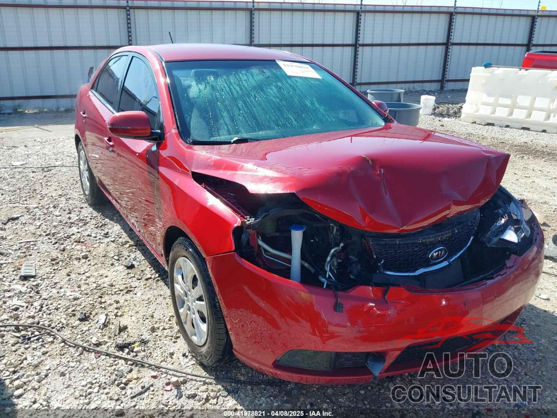 KIA FORTE 2012 - KNAFU4A29C5564191