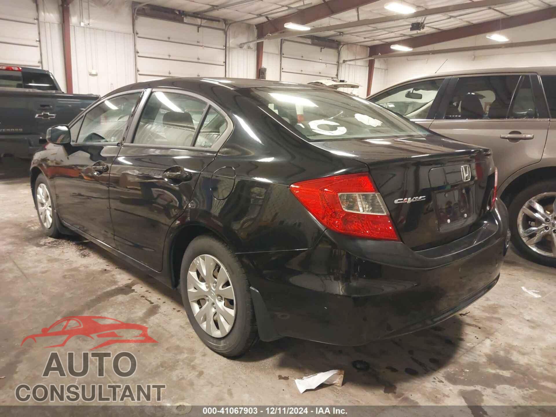 HONDA CIVIC 2012 - 19XFB2F50CE063405