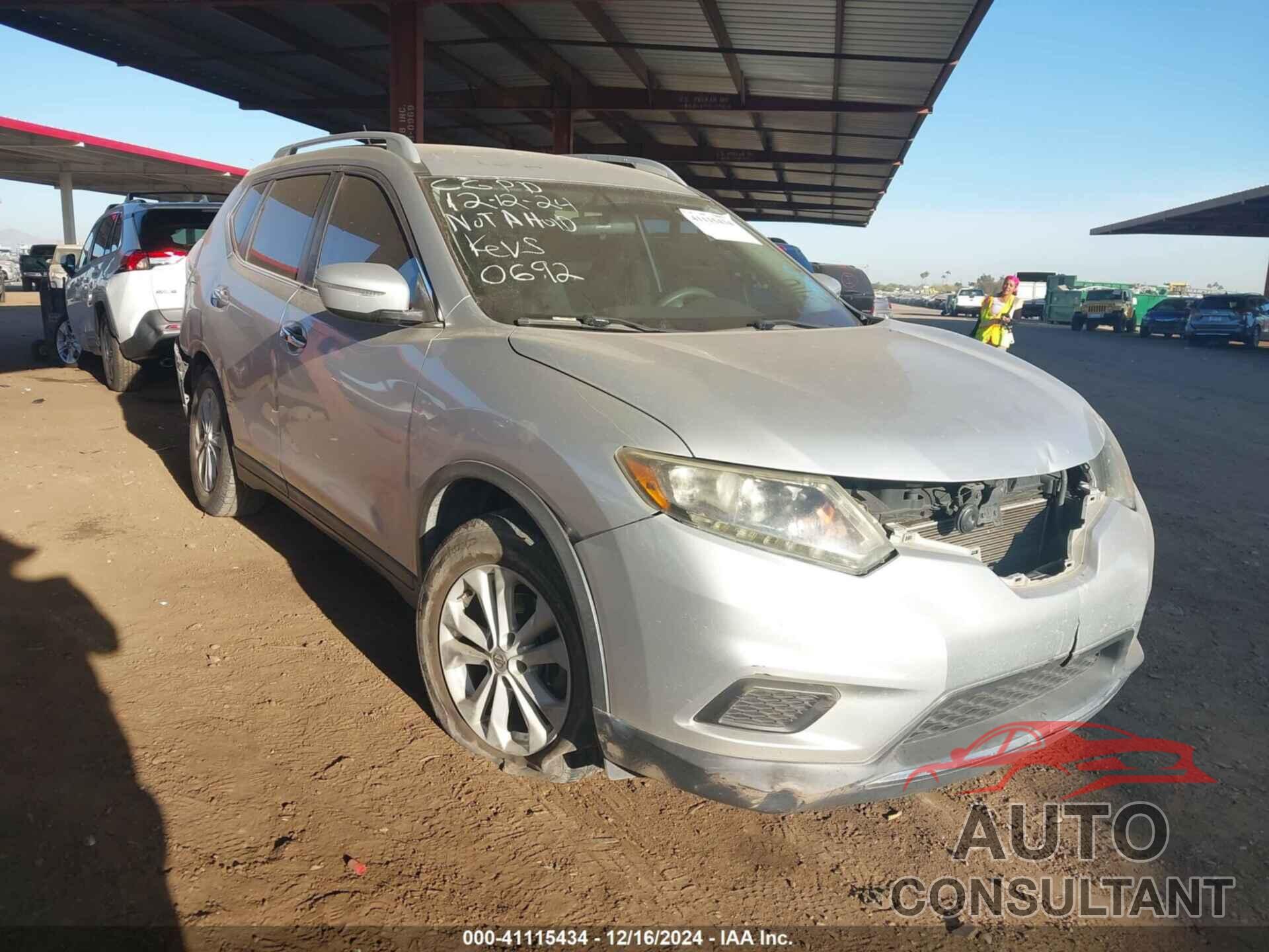 NISSAN ROGUE 2014 - 5N1AT2MT3EC800692