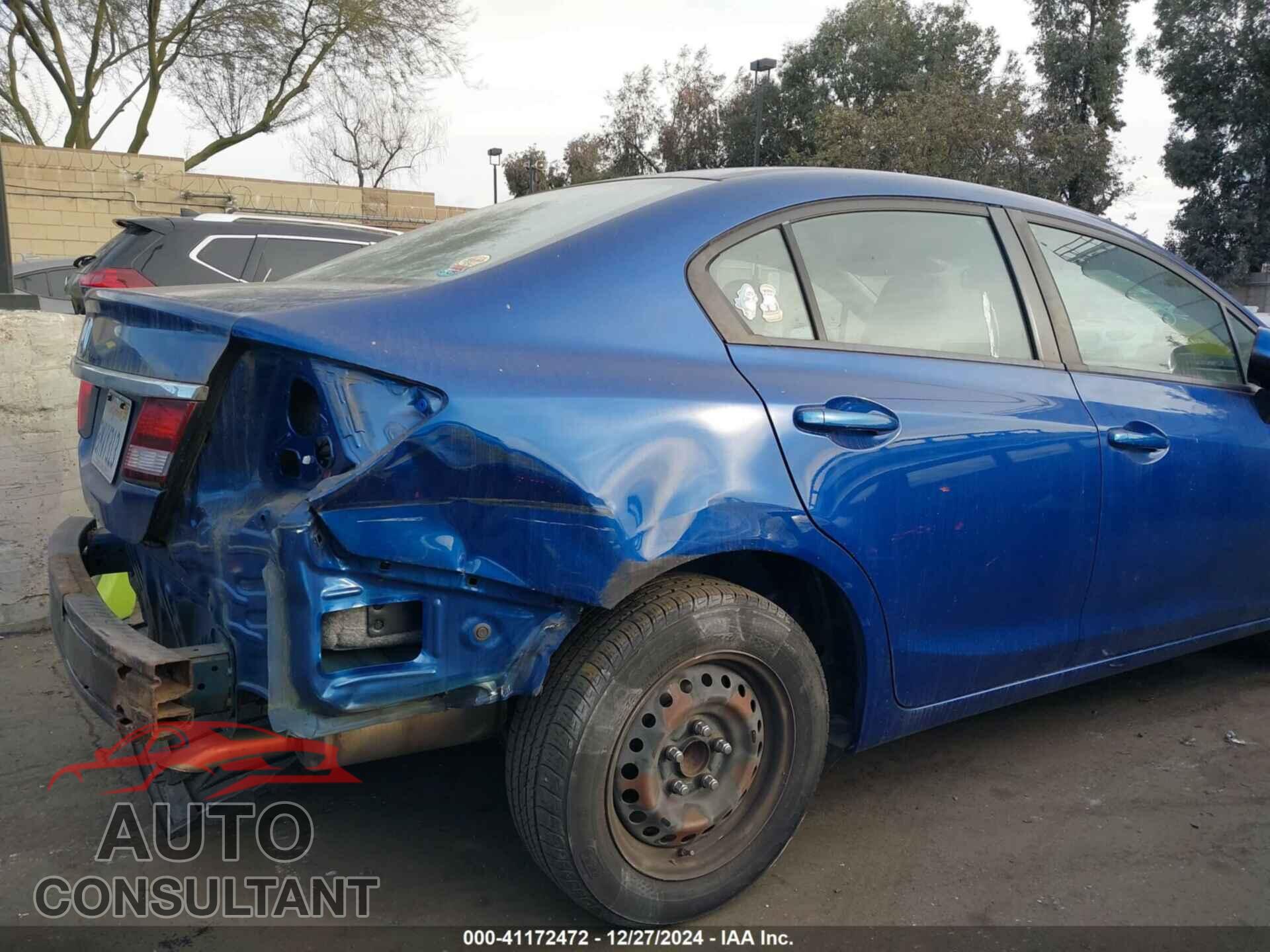 HONDA CIVIC 2013 - 19XFB2F55DE001029