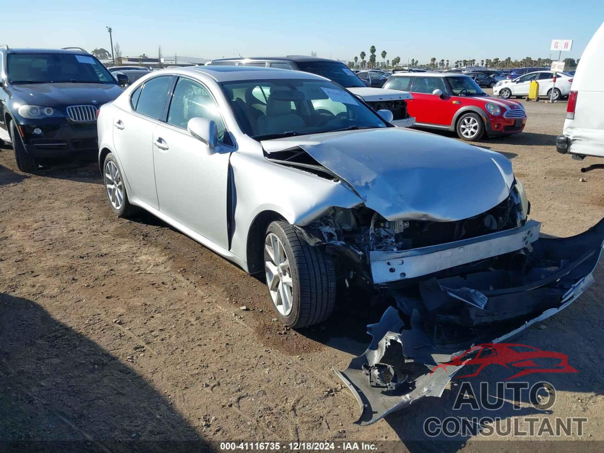 LEXUS IS 250 2012 - JTHBF5C21C5183559