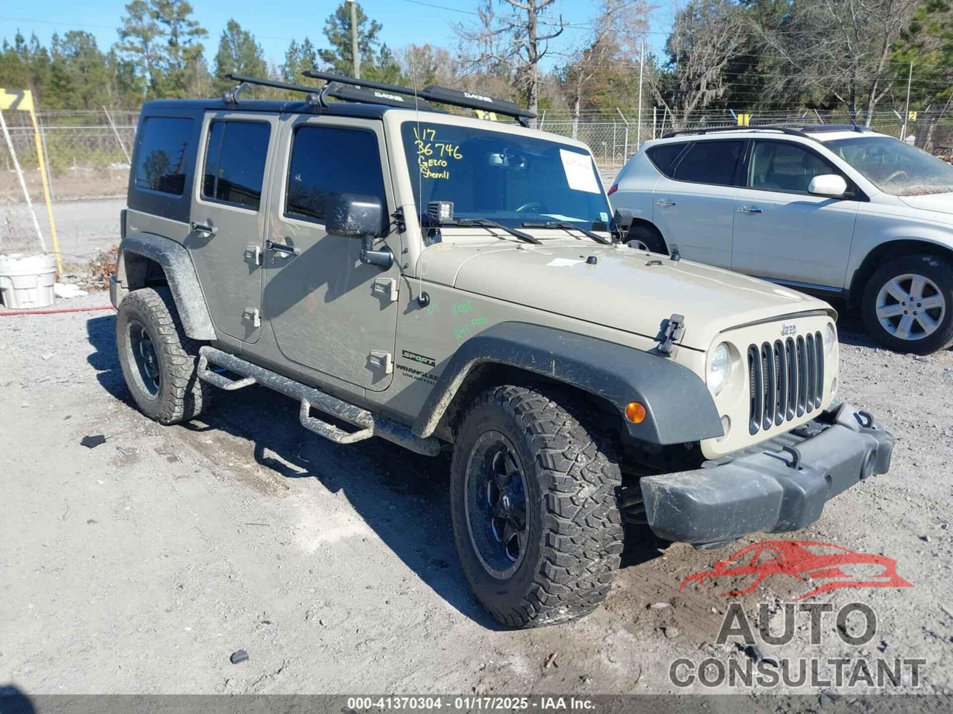 JEEP WRANGLER UNLIMITED 2017 - 1C4BJWDG1HL568459