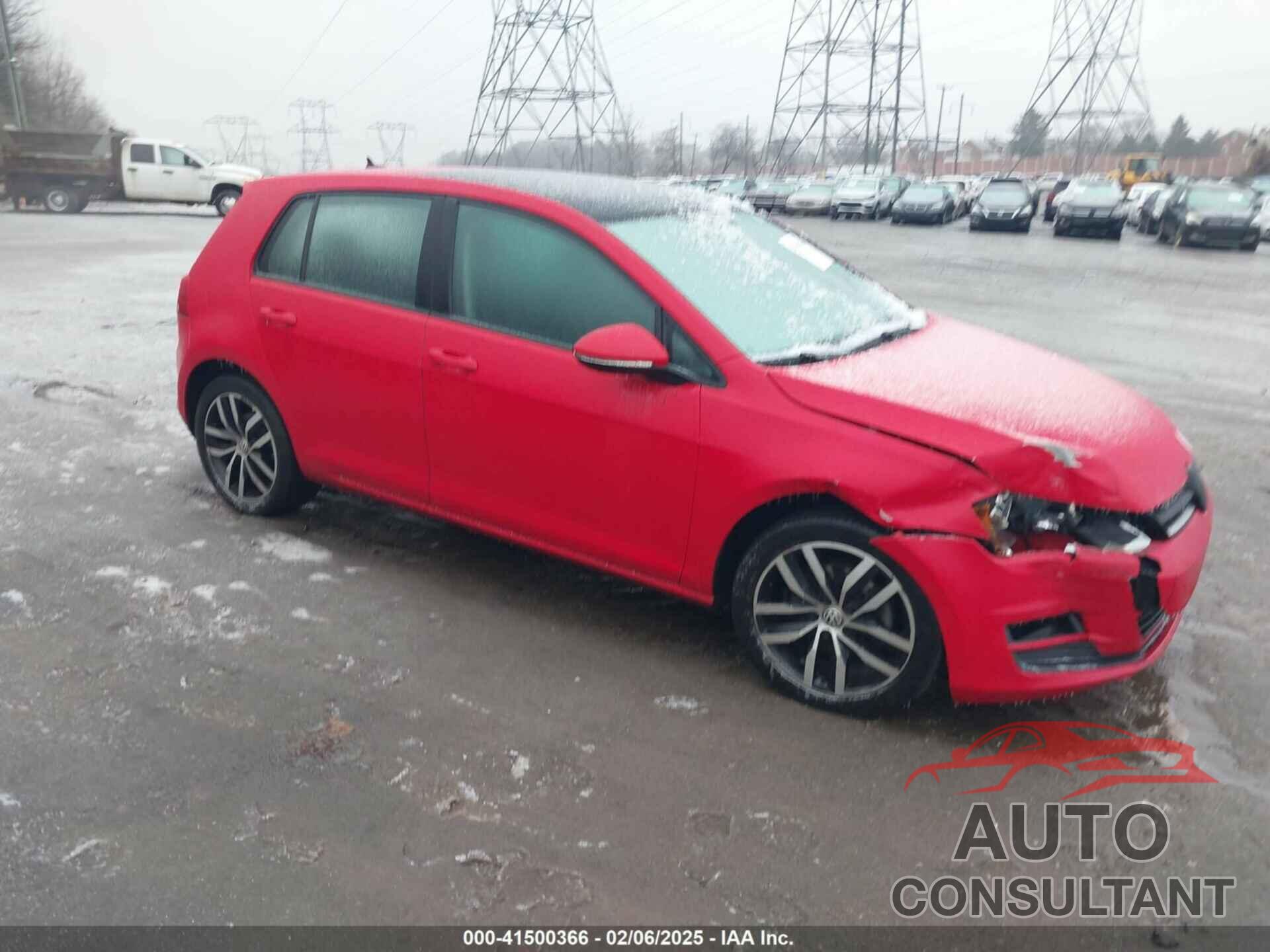 VOLKSWAGEN GOLF 2015 - 3VW217AU7FM000953