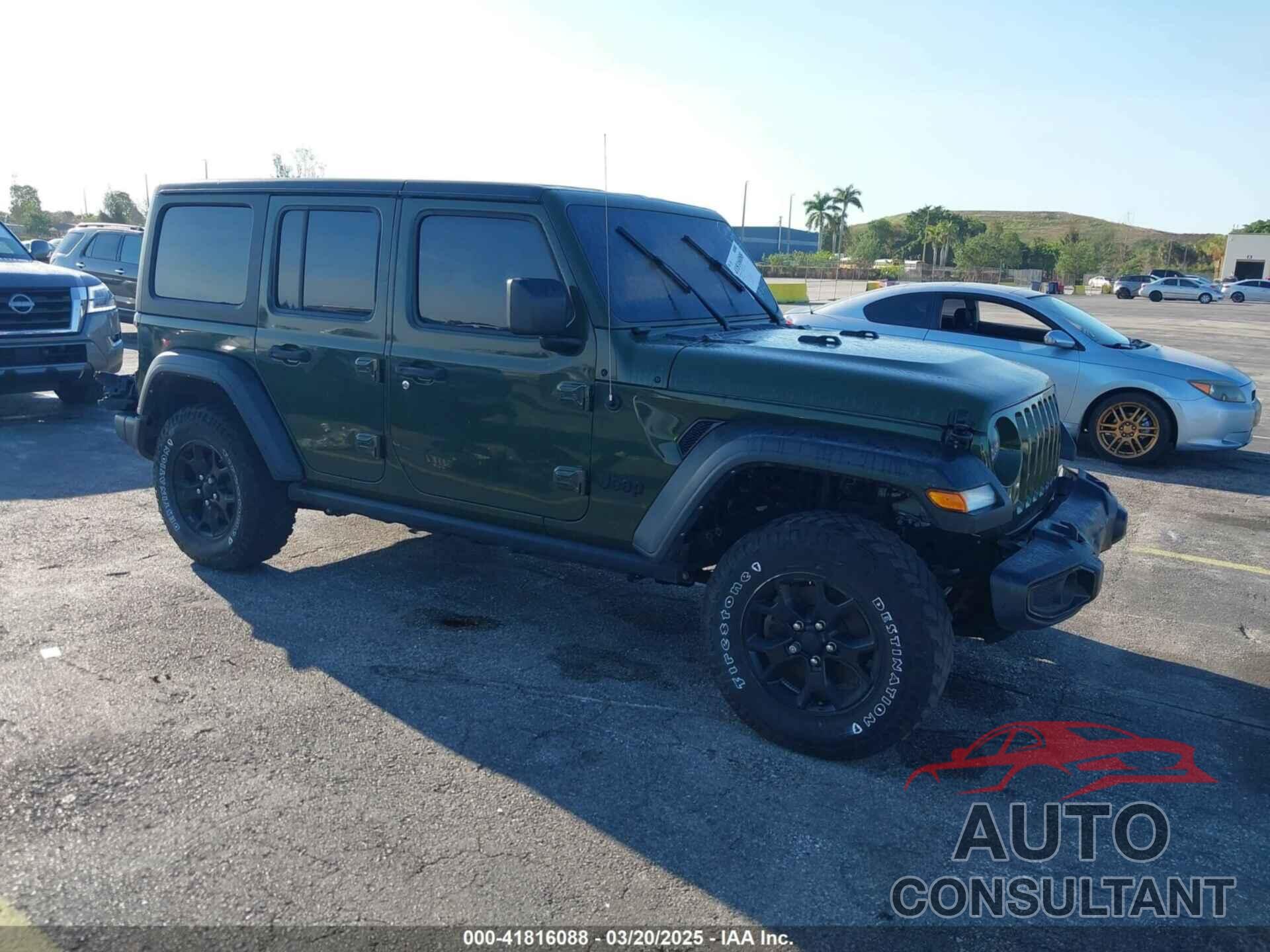 JEEP WRANGLER UNLIMITED 2021 - 1C4HJXDN6MW685090