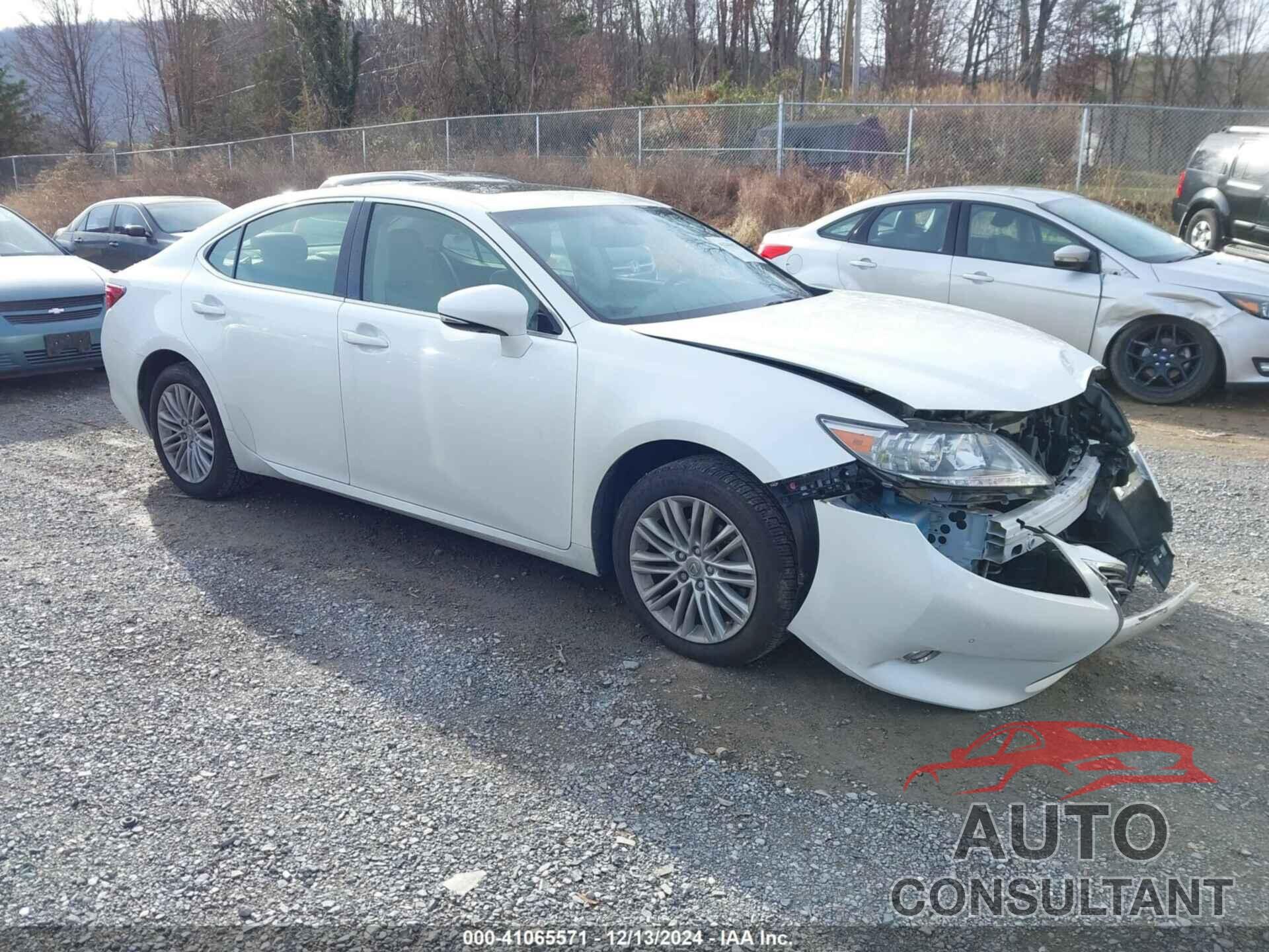 LEXUS ES 350 2013 - JTHBK1GG7D2062290