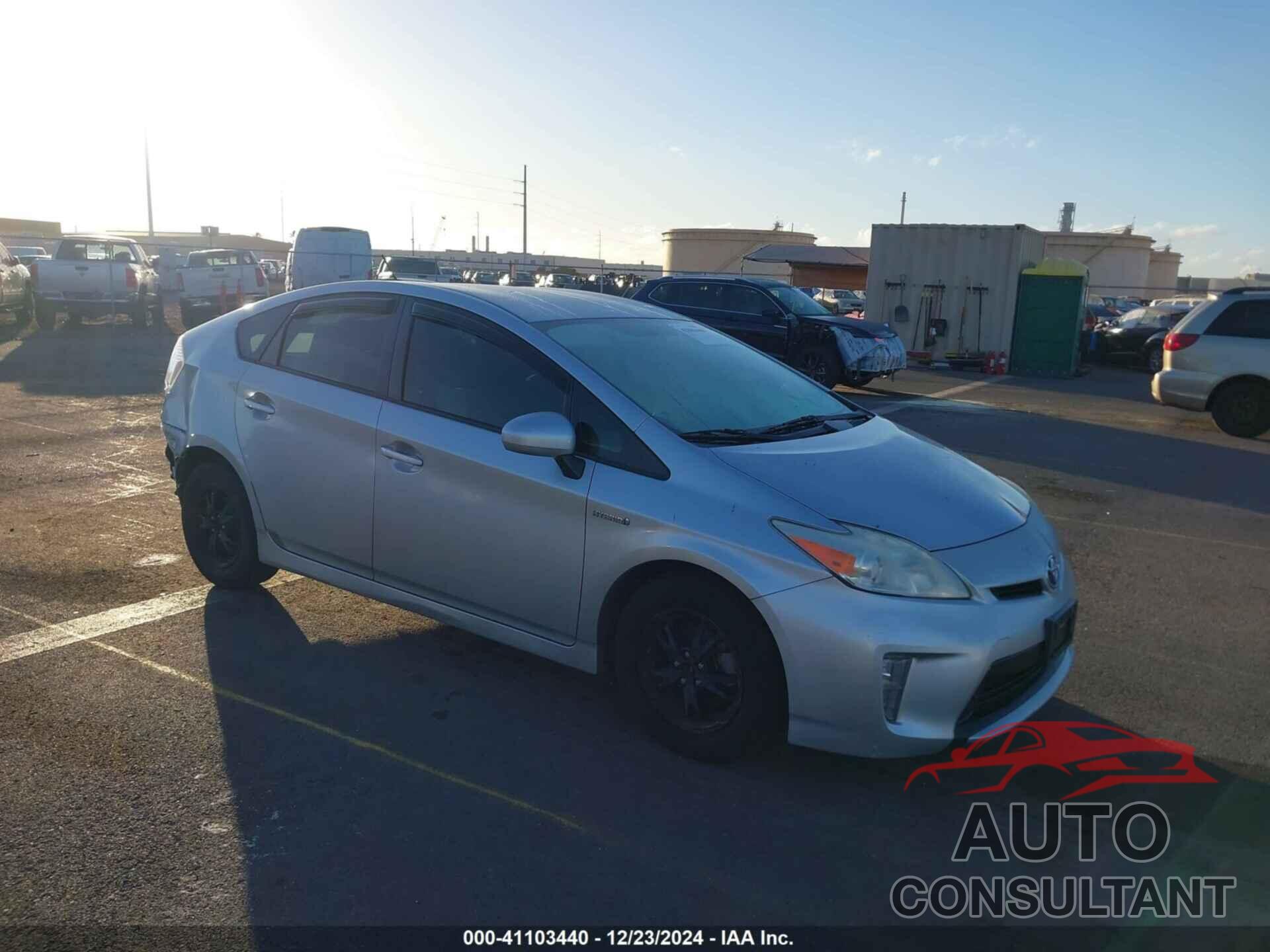 TOYOTA PRIUS 2013 - JTDKN3DUXD5565017