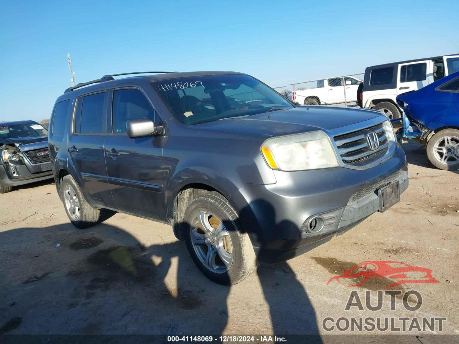 HONDA PILOT 2012 - 5FNYF3H41CB021665