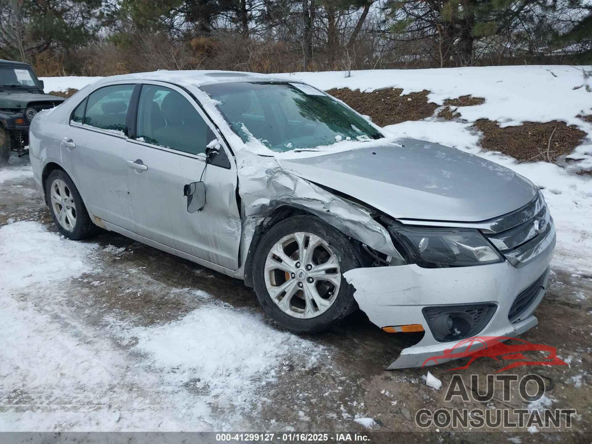 FORD FUSION 2012 - 3FAHP0HA5CR345725