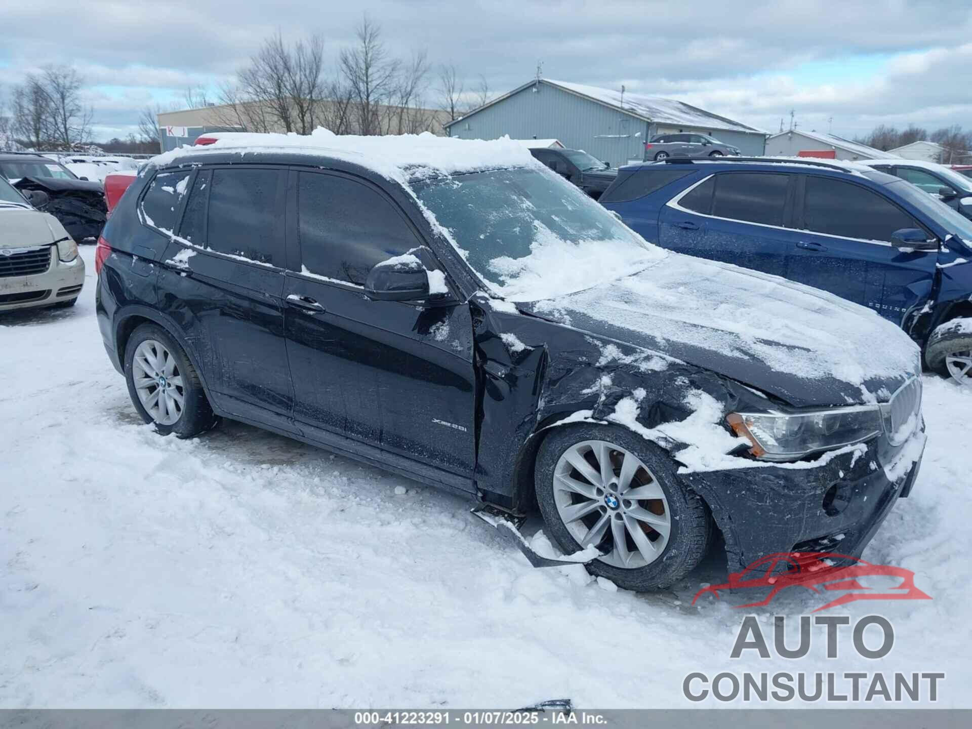 BMW X3 2016 - 5UXWX9C56G0D91524