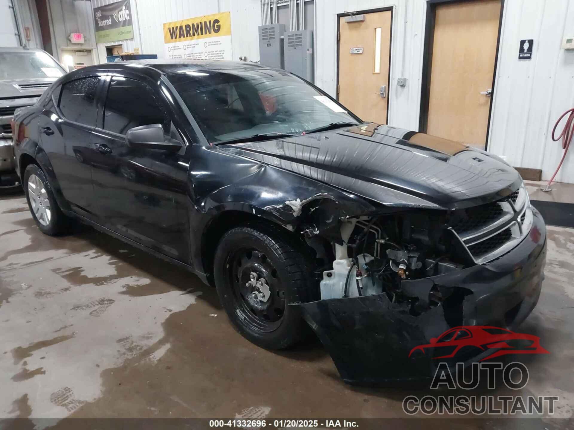 DODGE AVENGER 2012 - 1C3CDZAB7CN115308