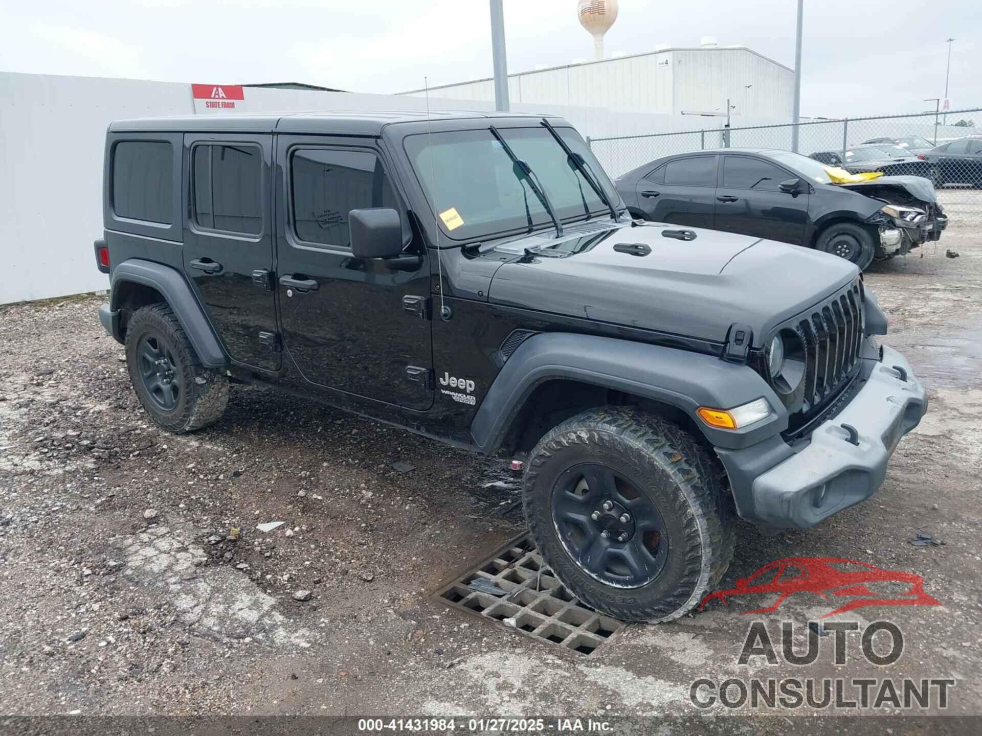 JEEP WRANGLER UNLIMITED 2018 - 1C4HJXDN8JW293109