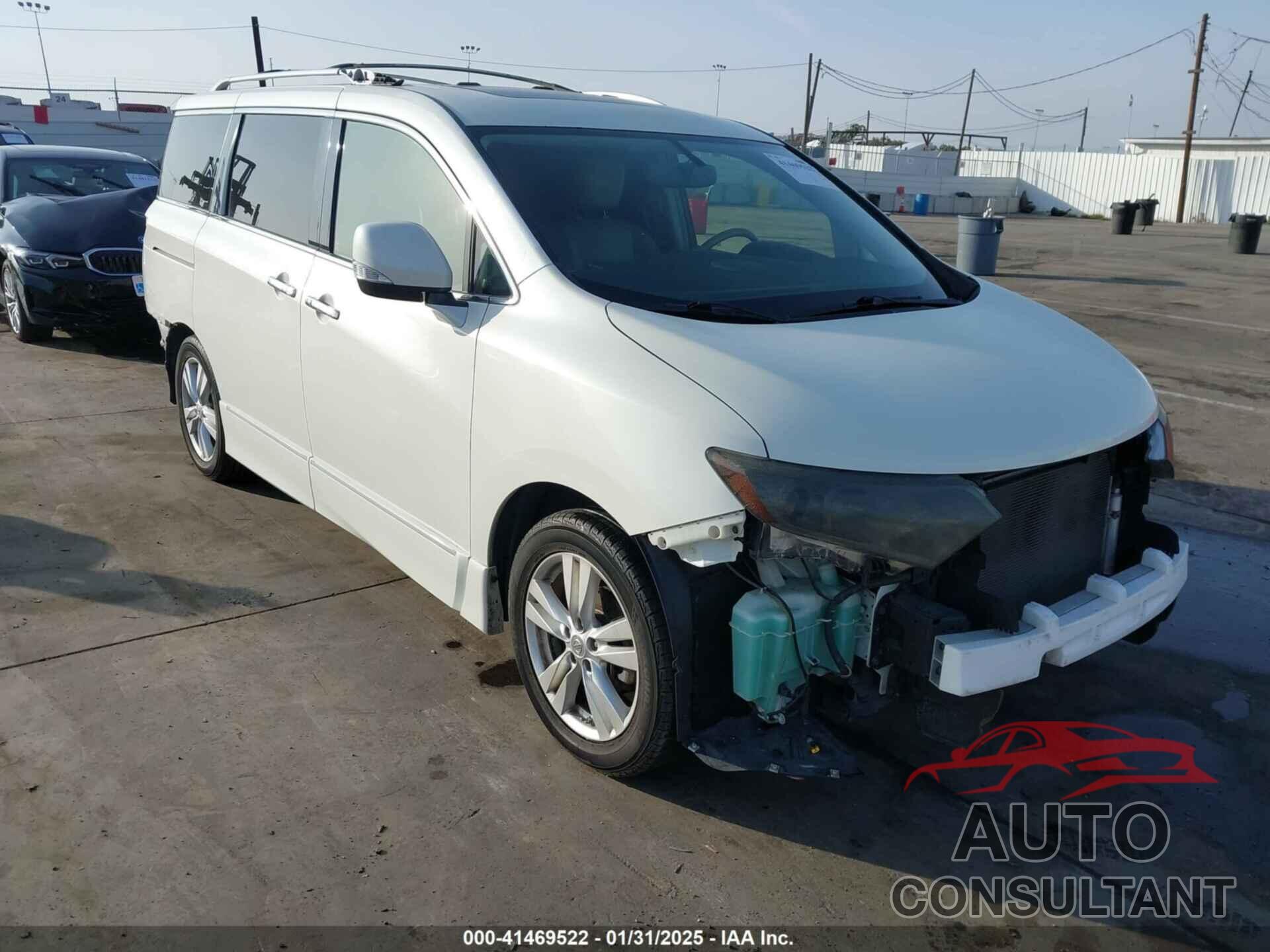 NISSAN QUEST 2012 - JN8AE2KP3C9049757