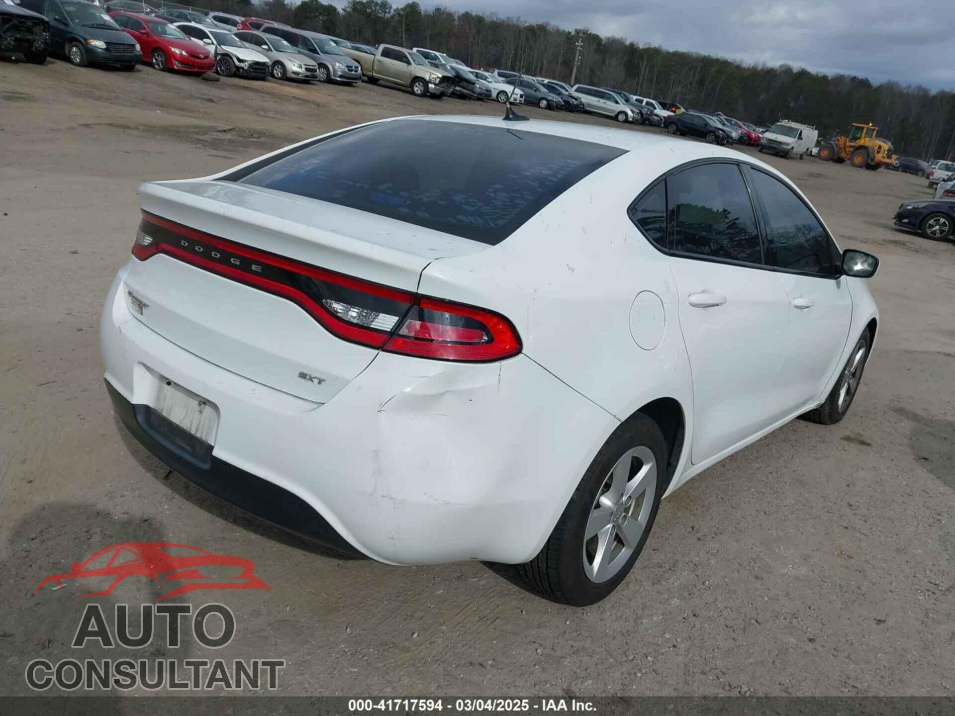 DODGE DART 2015 - 1C3CDFBB2FD146182