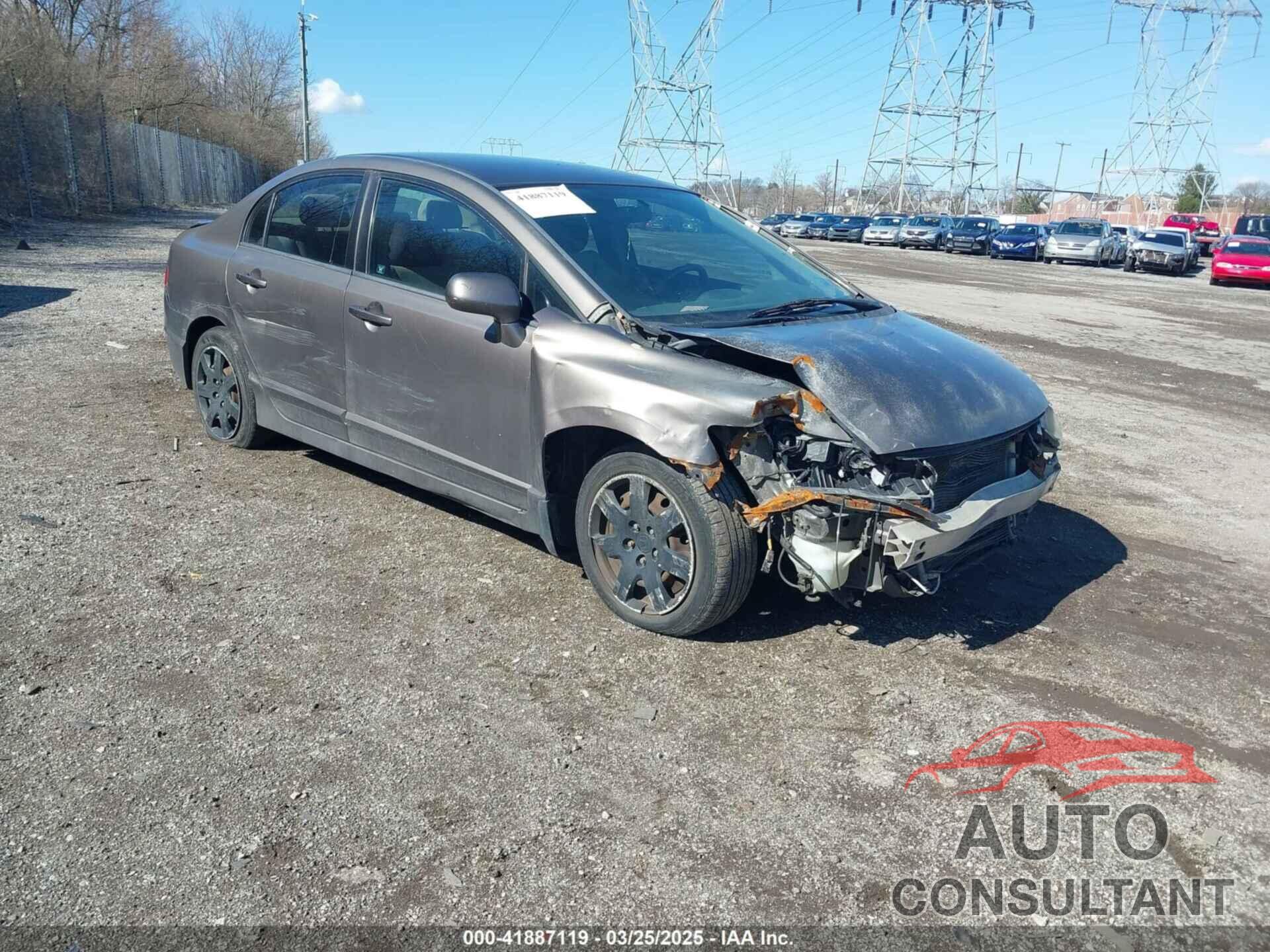 HONDA CIVIC 2011 - 2HGFA1F51BH511586