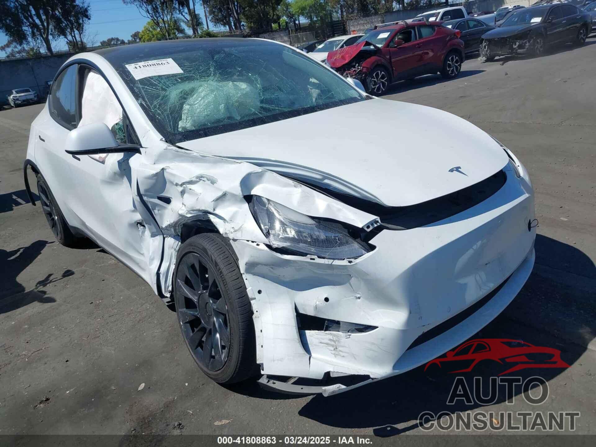 TESLA MODEL Y 2022 - 7SAYGDEE8NF480939