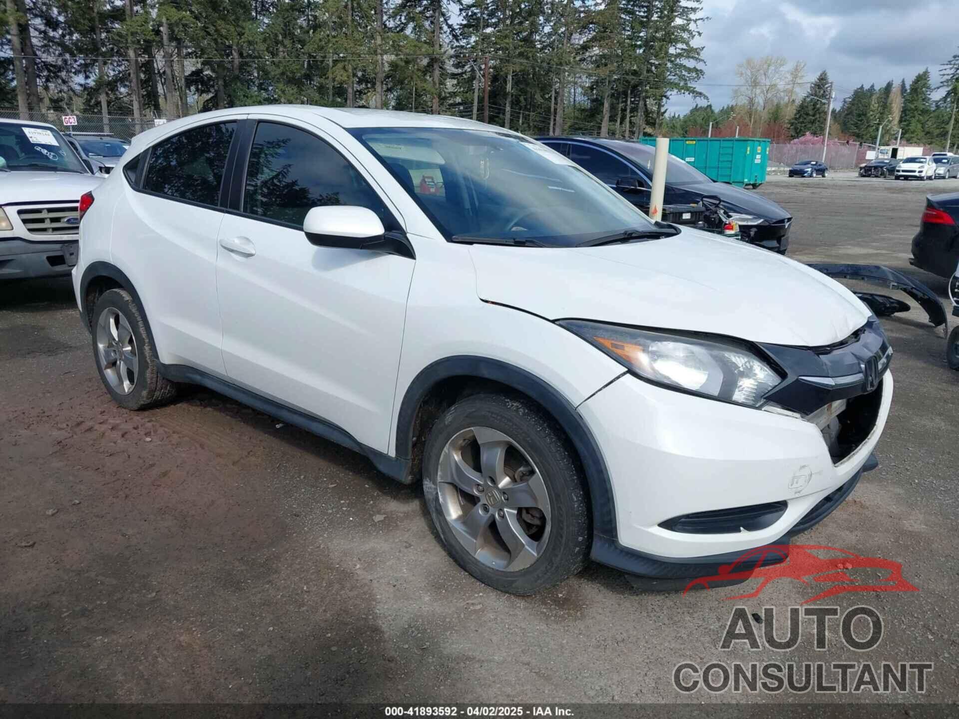 HONDA HR-V 2017 - 3CZRU5H34HM713901