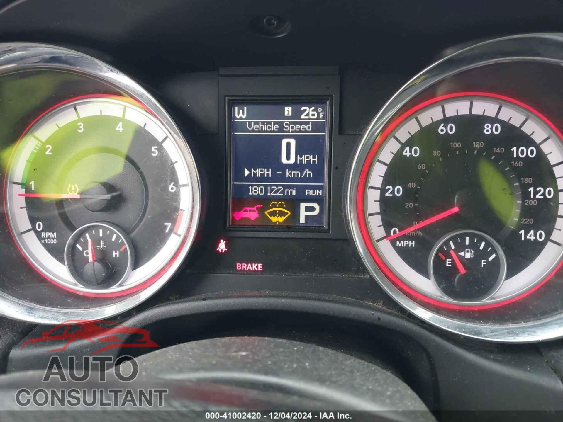 DODGE DURANGO 2011 - 1D4RE2GG8BC628464