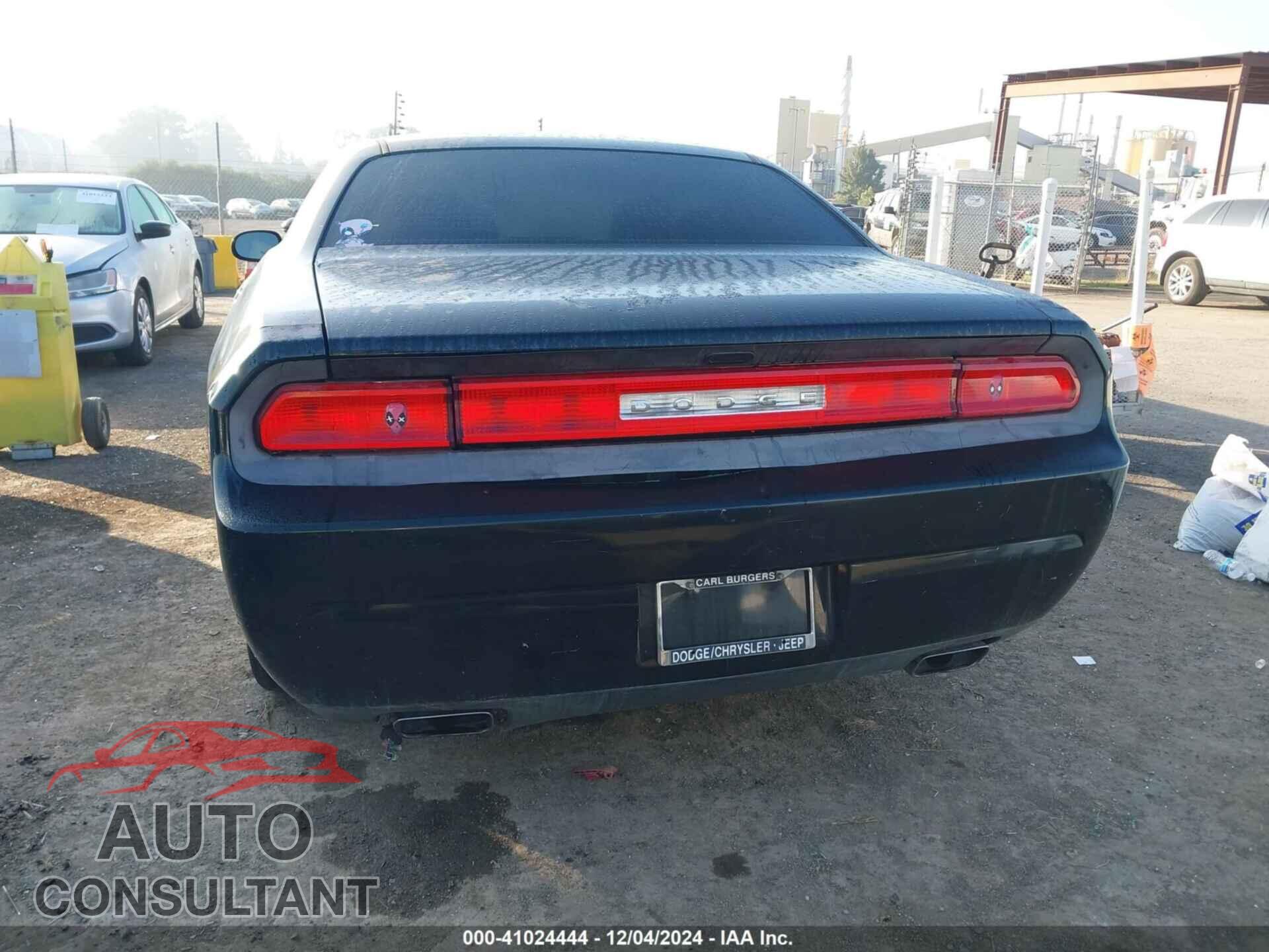 DODGE CHALLENGER 2012 - 2C3CDYAG1CH186244