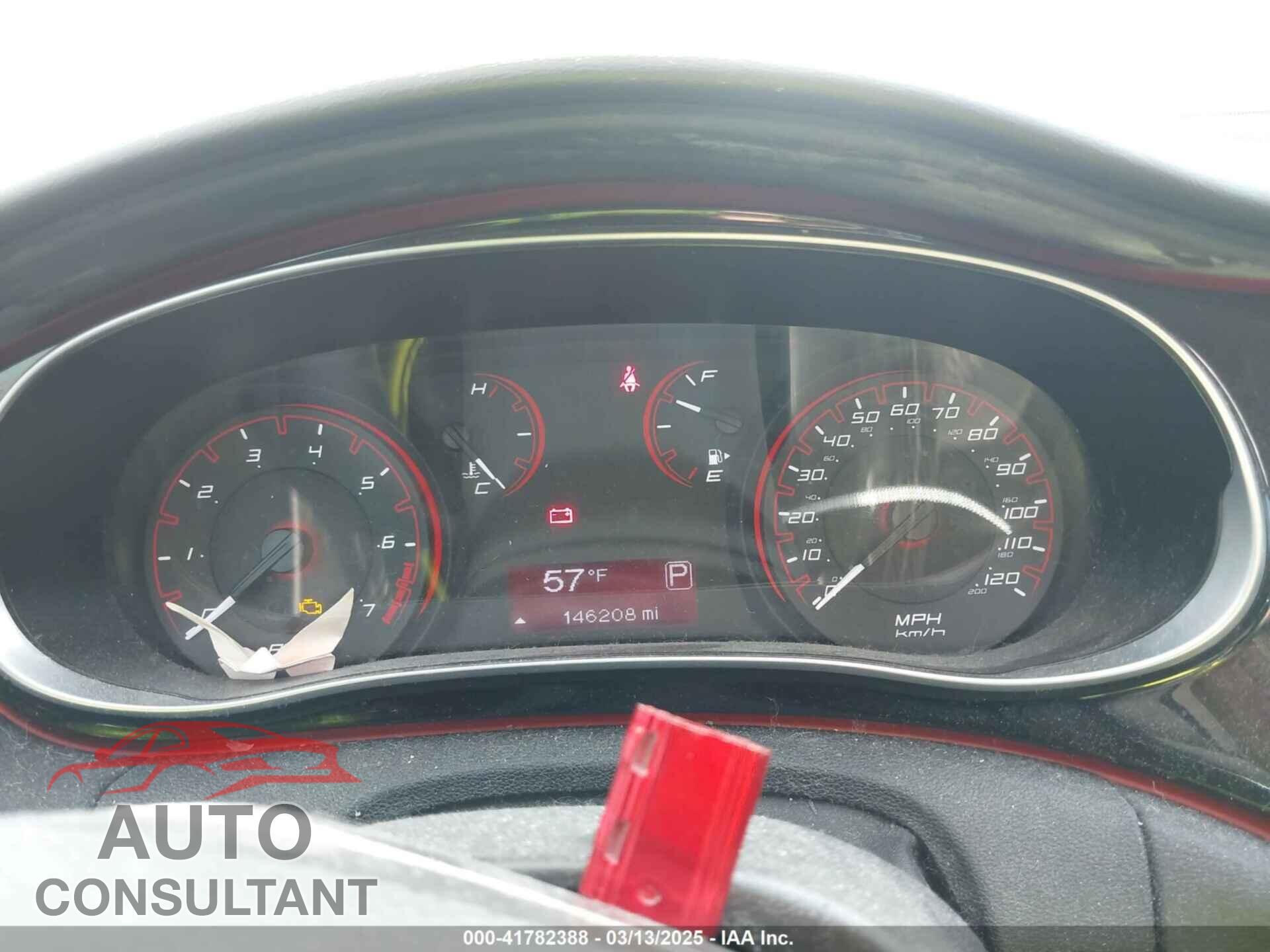 DODGE DART 2016 - 1C3CDFAA2GD503743