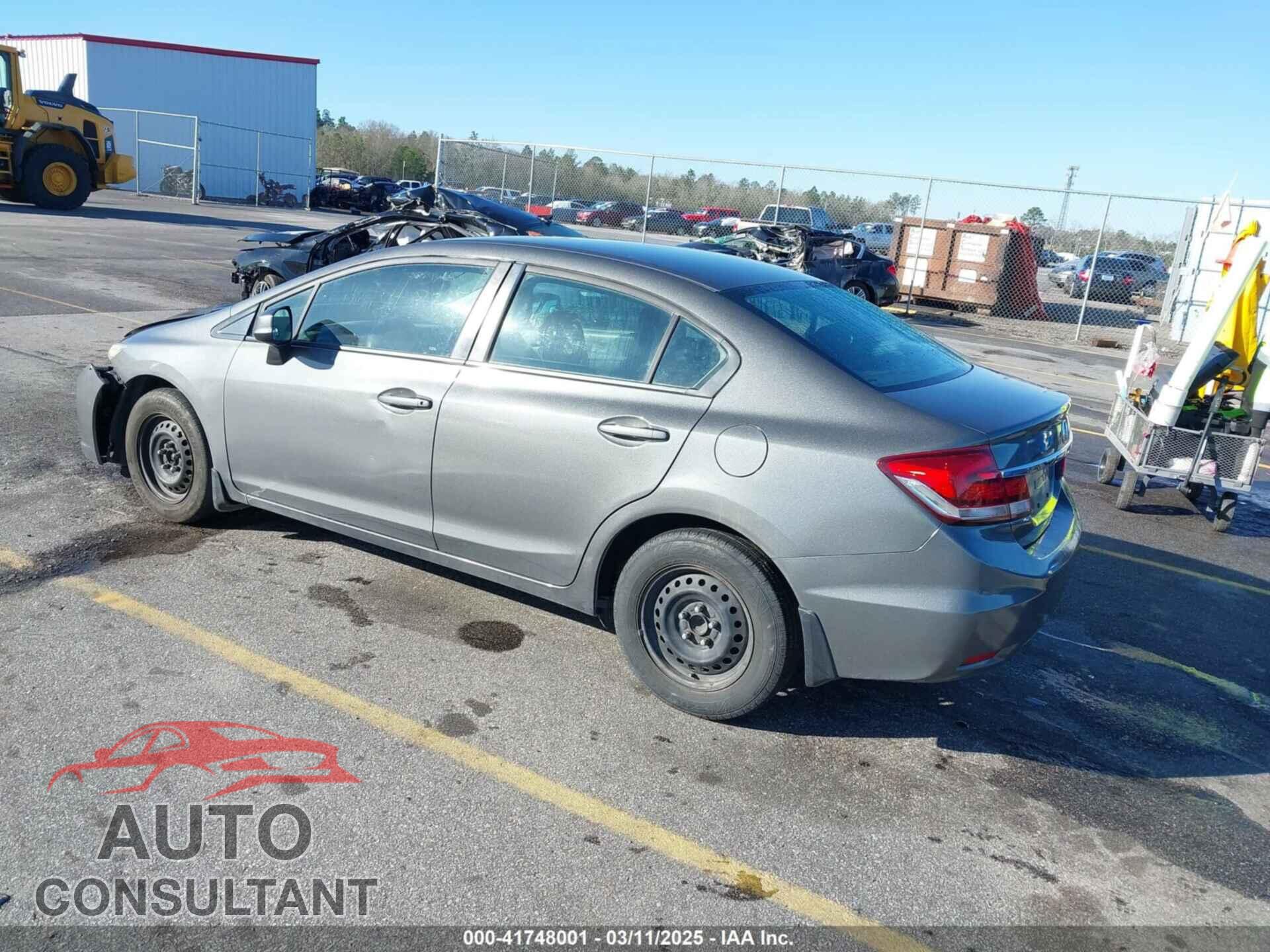 HONDA CIVIC 2013 - 19XFB2F53DE007640