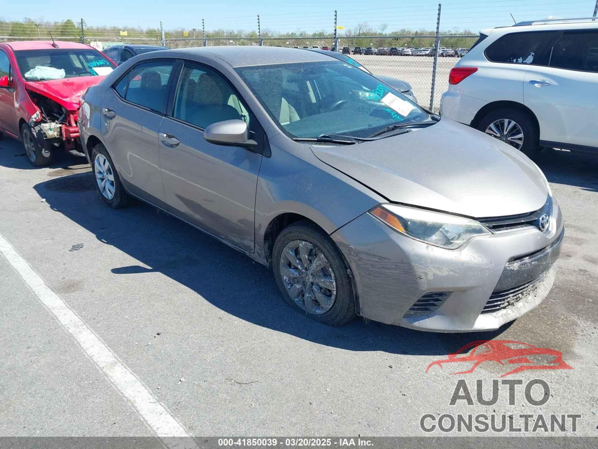 TOYOTA COROLLA 2016 - 5YFBURHE0GP371998