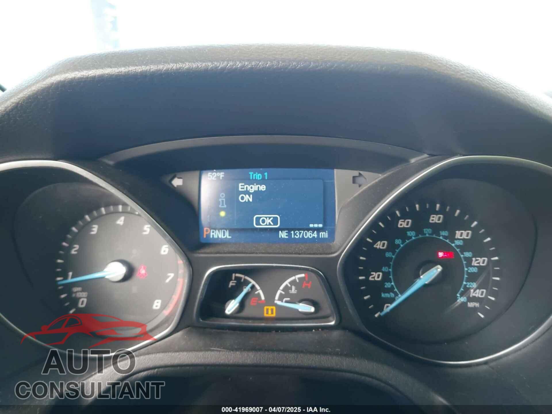 FORD FOCUS 2014 - 1FADP3F28EL433519