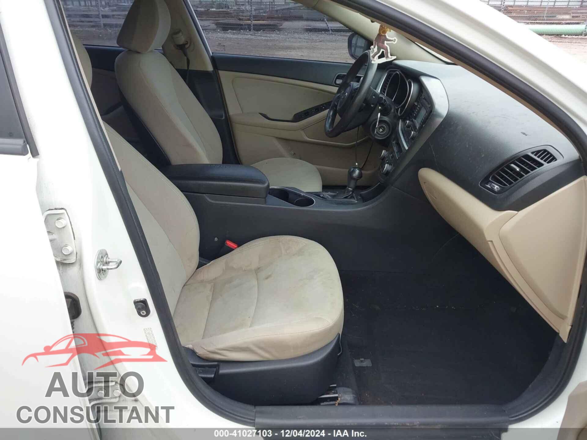 KIA OPTIMA 2014 - KNAGM4A7XE5488712