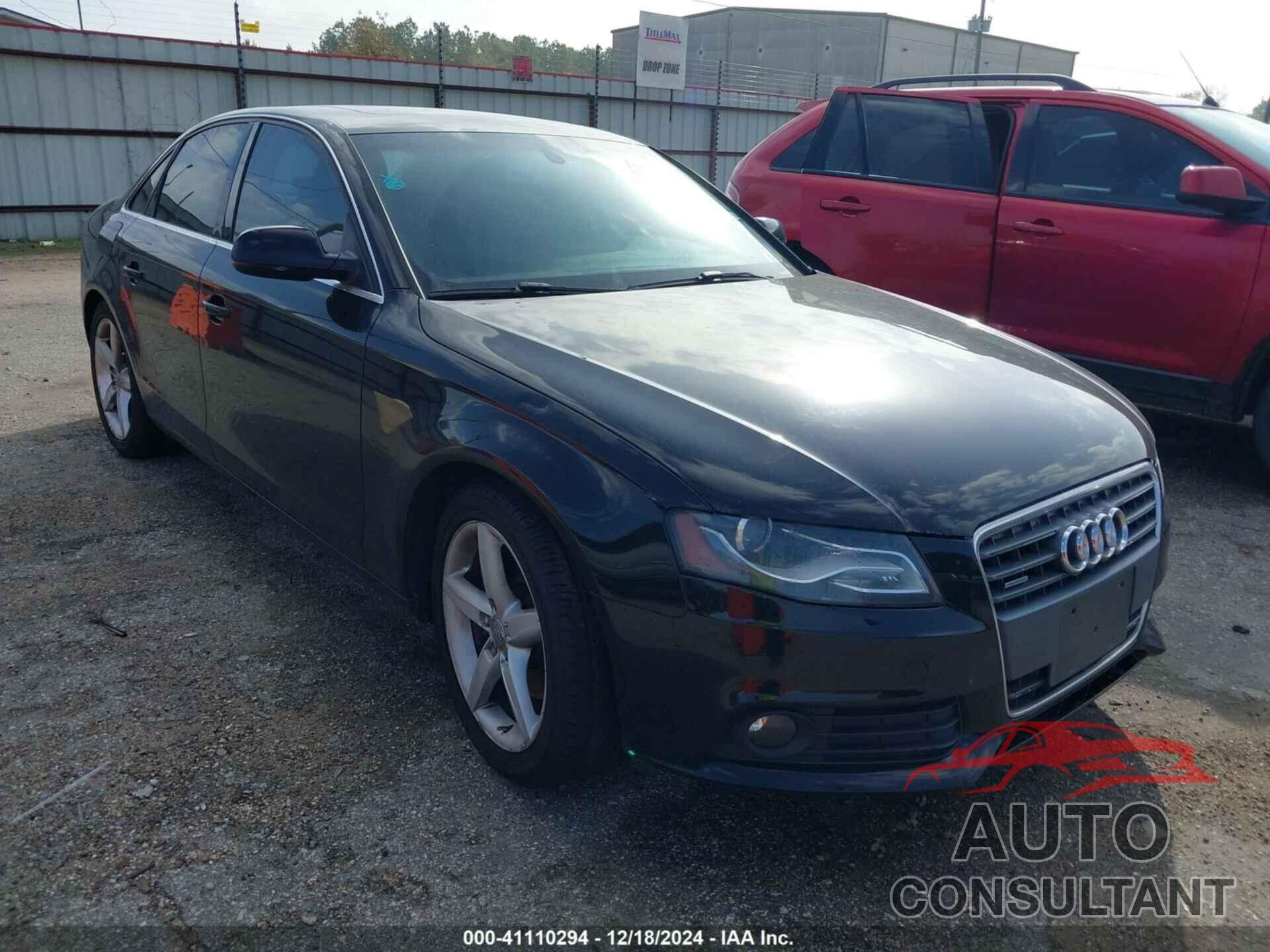 AUDI A4 2010 - WAUFFAFLXAN053774