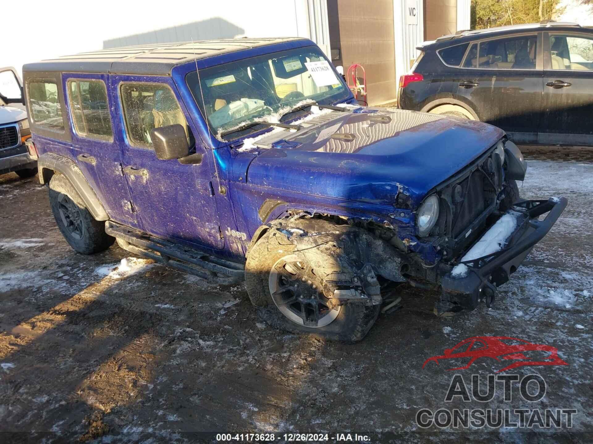 JEEP WRANGLER UNLIMITED 2018 - 1C4HJXDG8JW179984