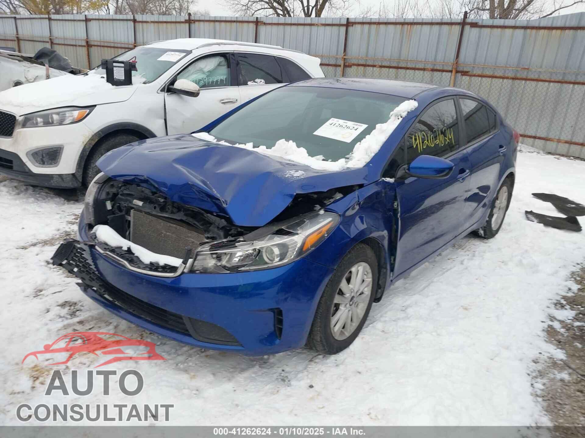KIA FORTE 2017 - 3KPFL4A76HE046861