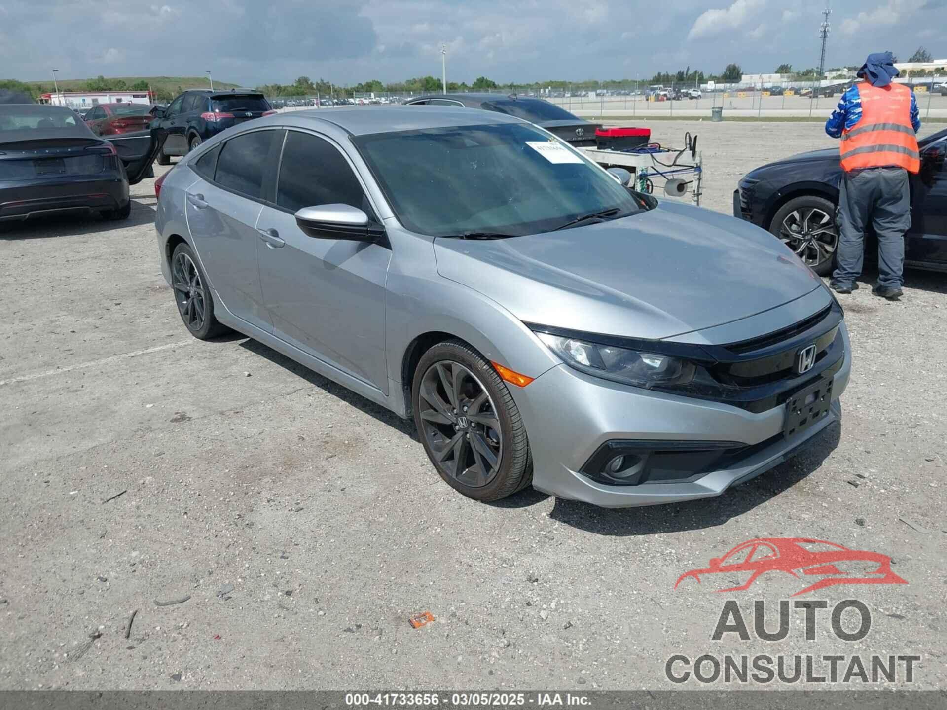 HONDA CIVIC 2021 - 19XFC2F80ME002757