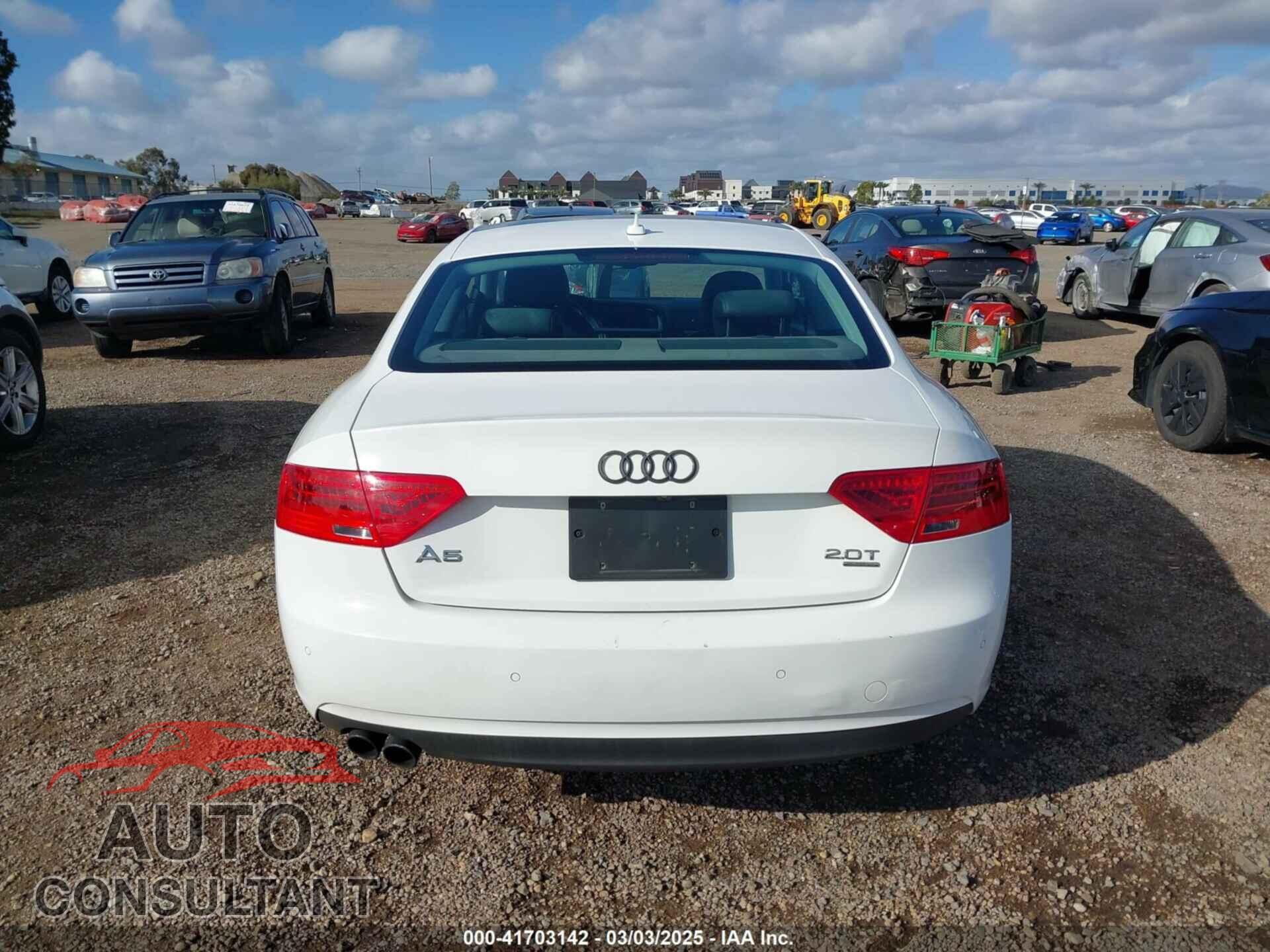 AUDI A5 2013 - WAULFAFR5DA001522
