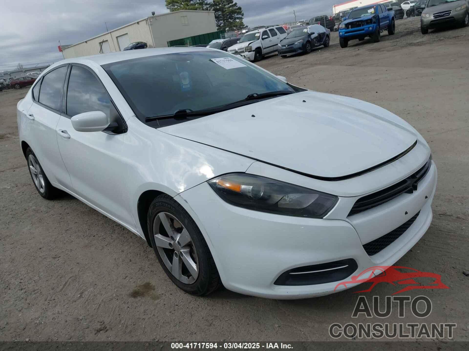 DODGE DART 2015 - 1C3CDFBB2FD146182