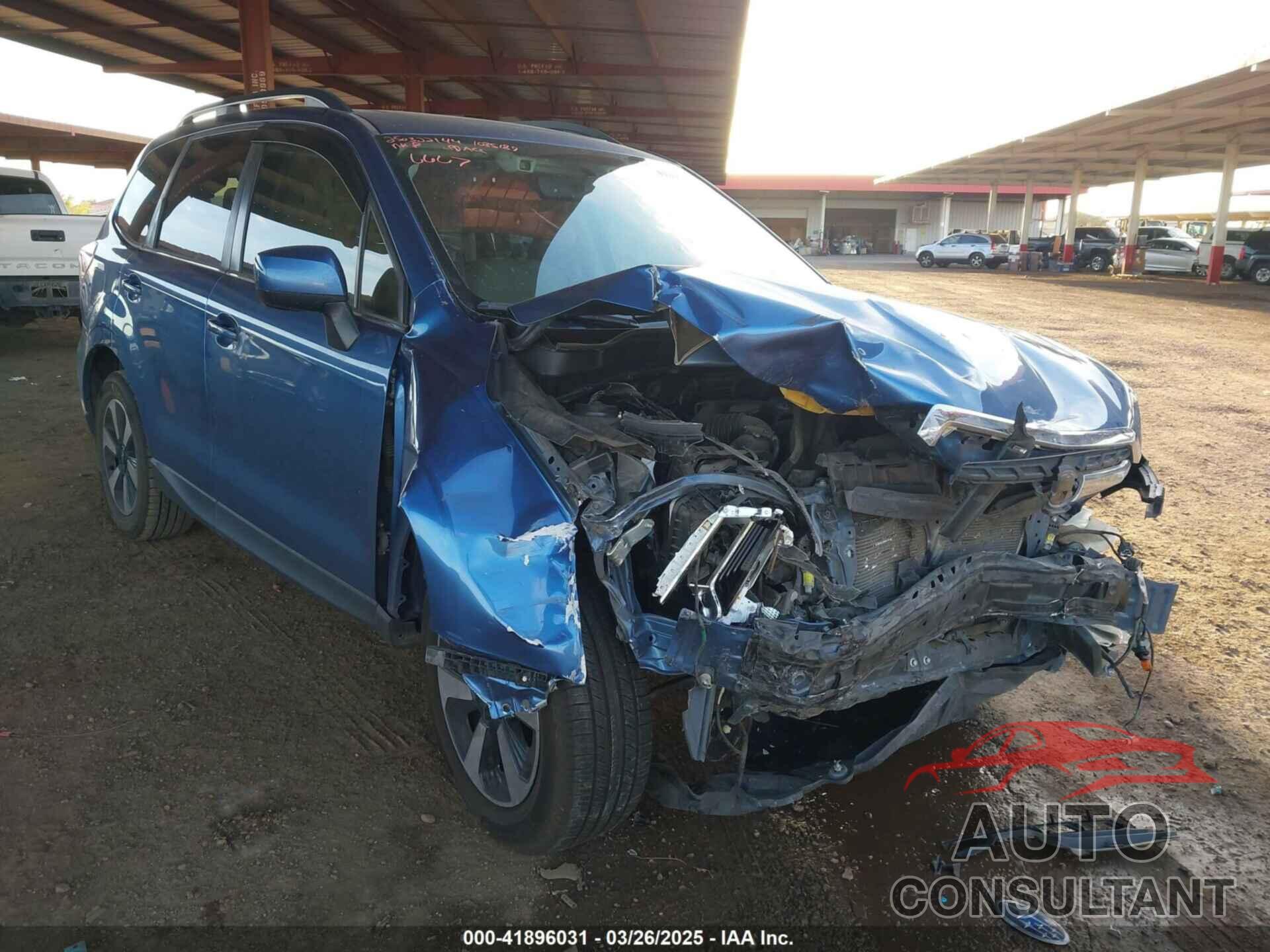 SUBARU FORESTER 2017 - JF2SJARC0HH456667