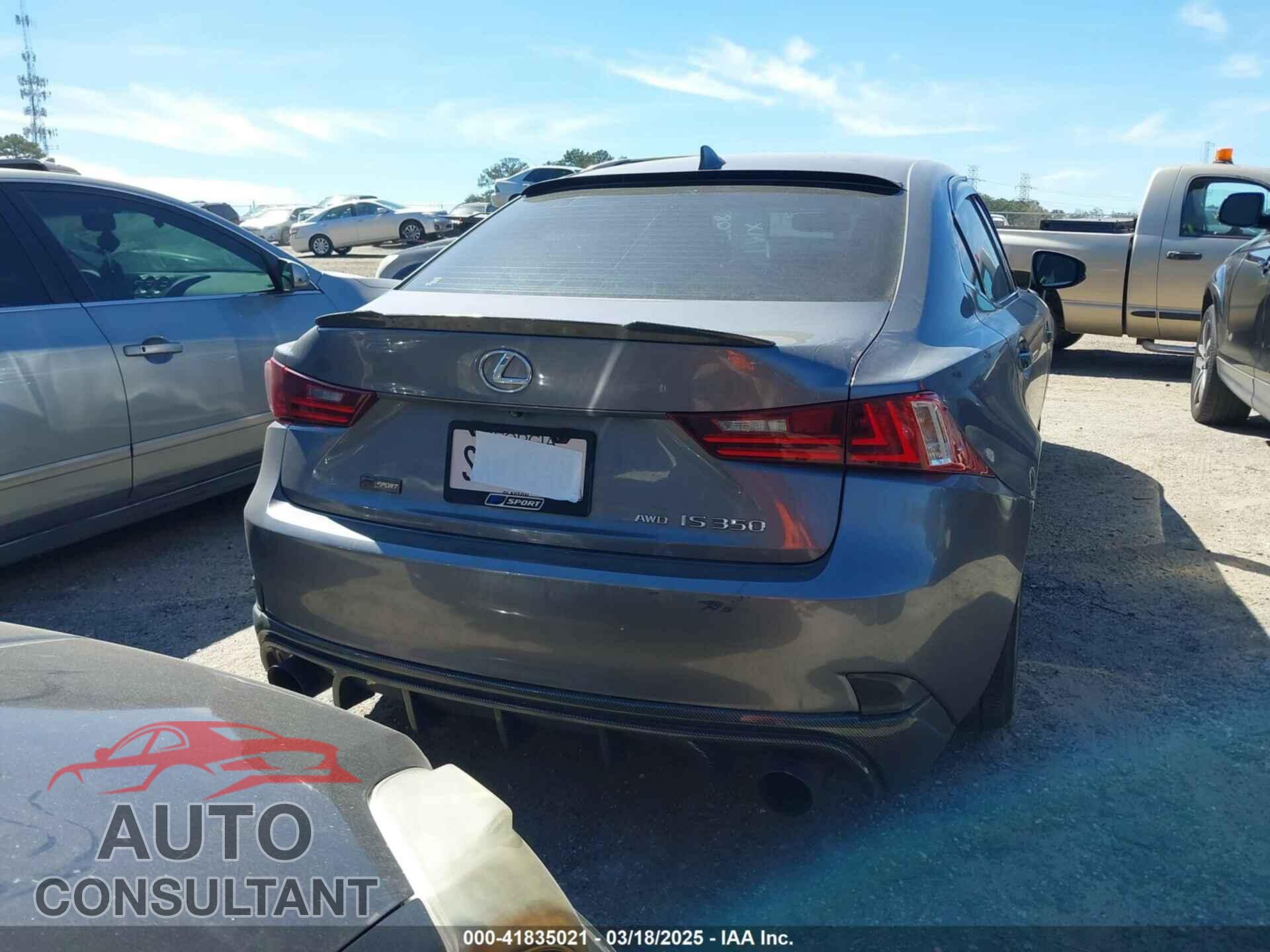 LEXUS IS 350 2014 - JTHCE1D25E5002108