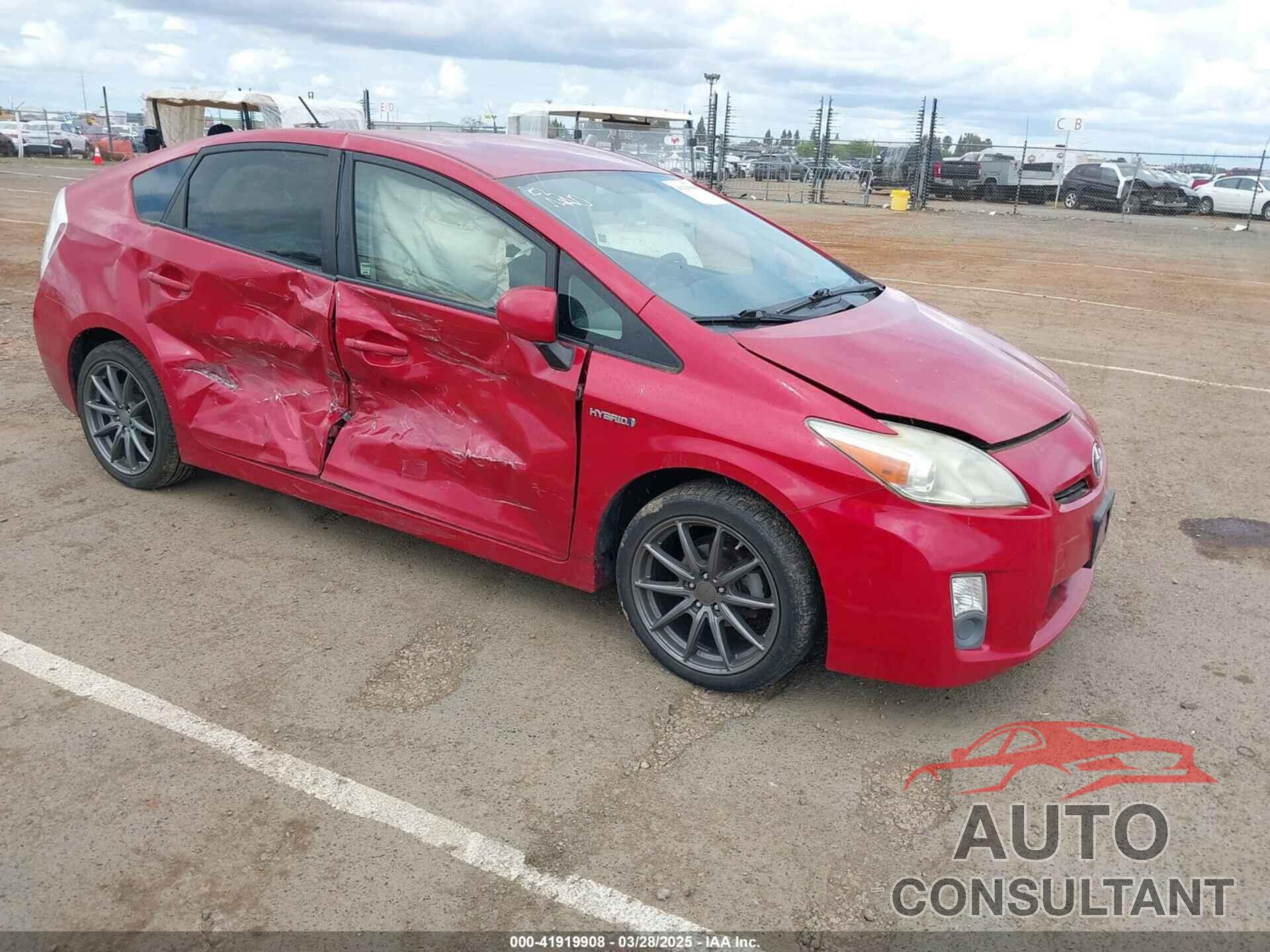 TOYOTA PRIUS 2011 - JTDKN3DU0B5354163