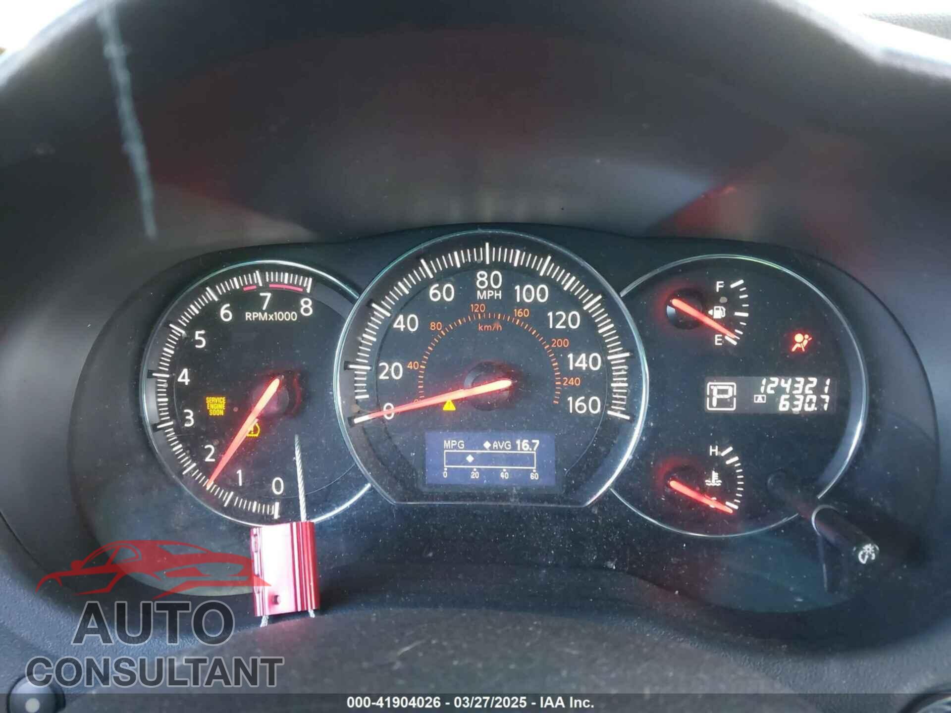 NISSAN MAXIMA 2010 - 1N4AA5AP1AC863048
