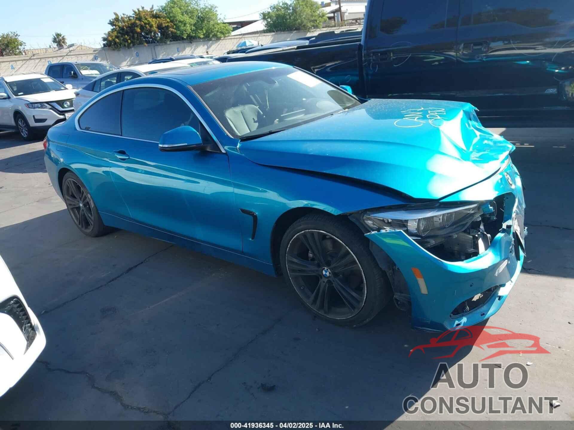 BMW 430I 2018 - WBA4W3C56JAE99472