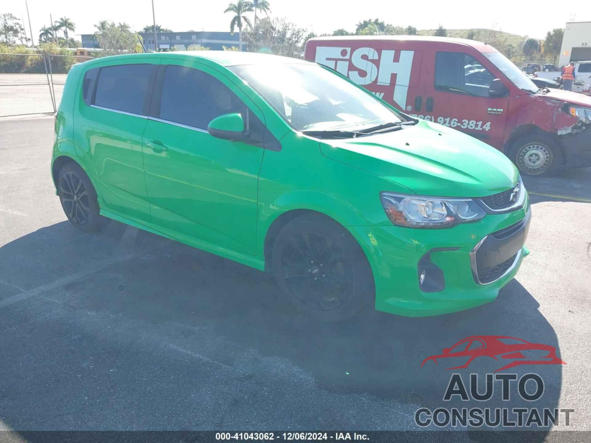 CHEVROLET SONIC 2017 - 1G1JD6SB7H4148072