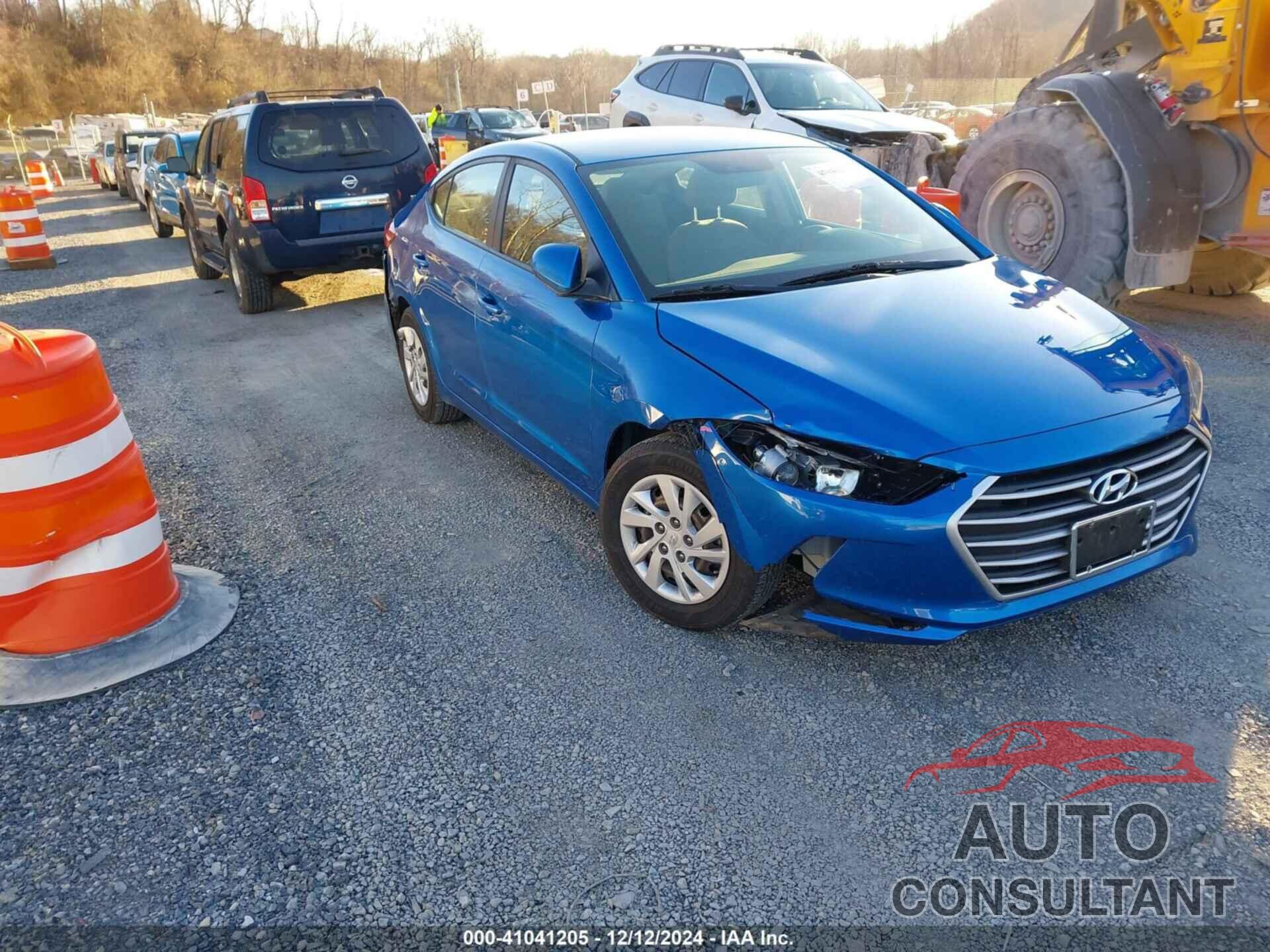 HYUNDAI ELANTRA 2018 - 5NPD74LF4JH373759