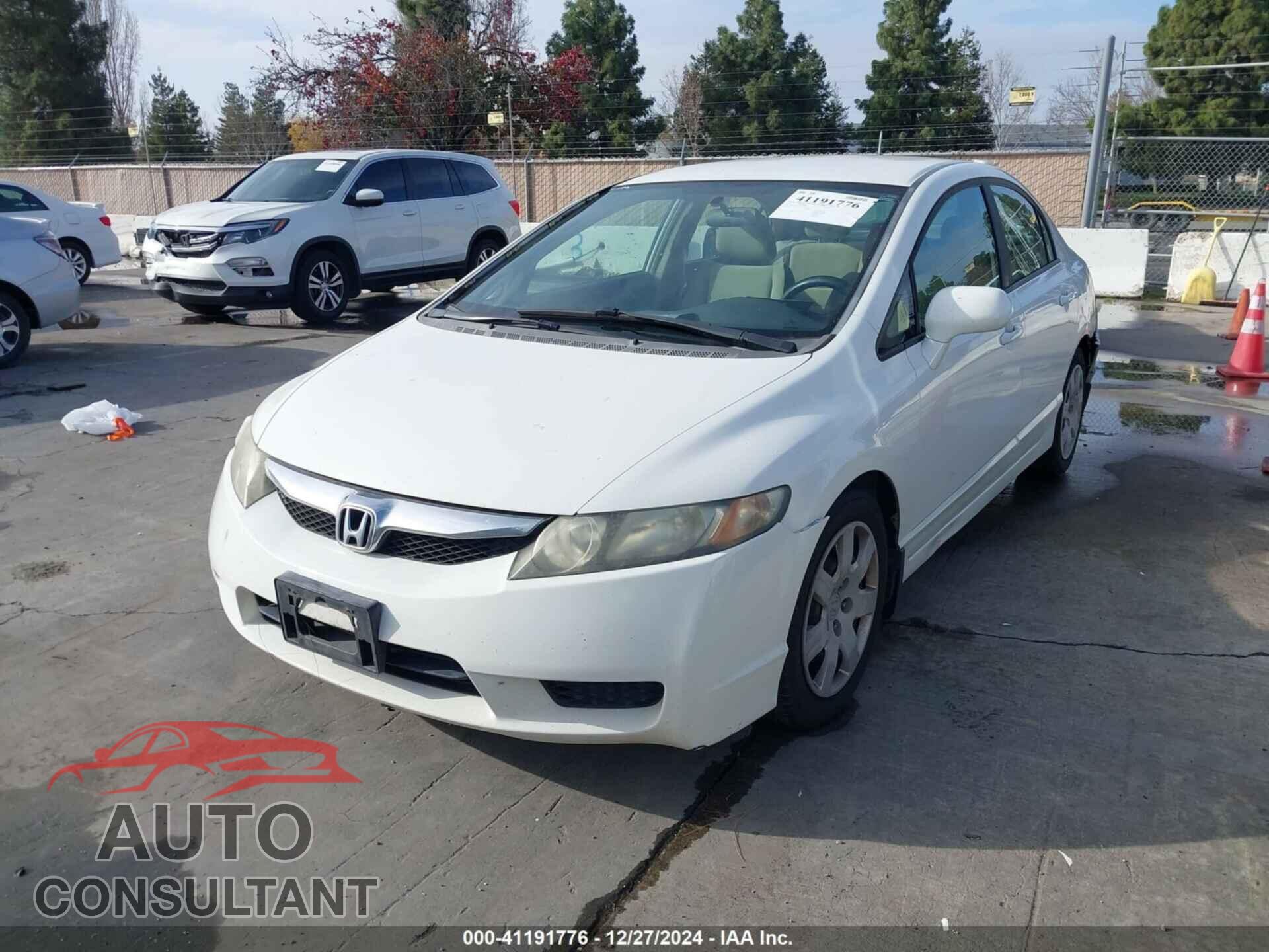 HONDA CIVIC 2010 - 19XFA1E5XAE007774