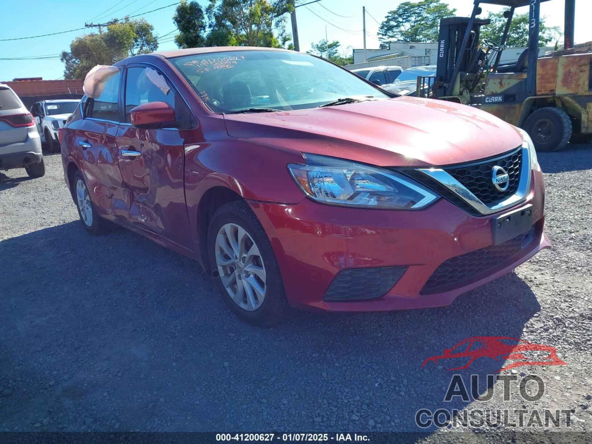 NISSAN SENTRA 2019 - 3N1AB7AP9KY269421