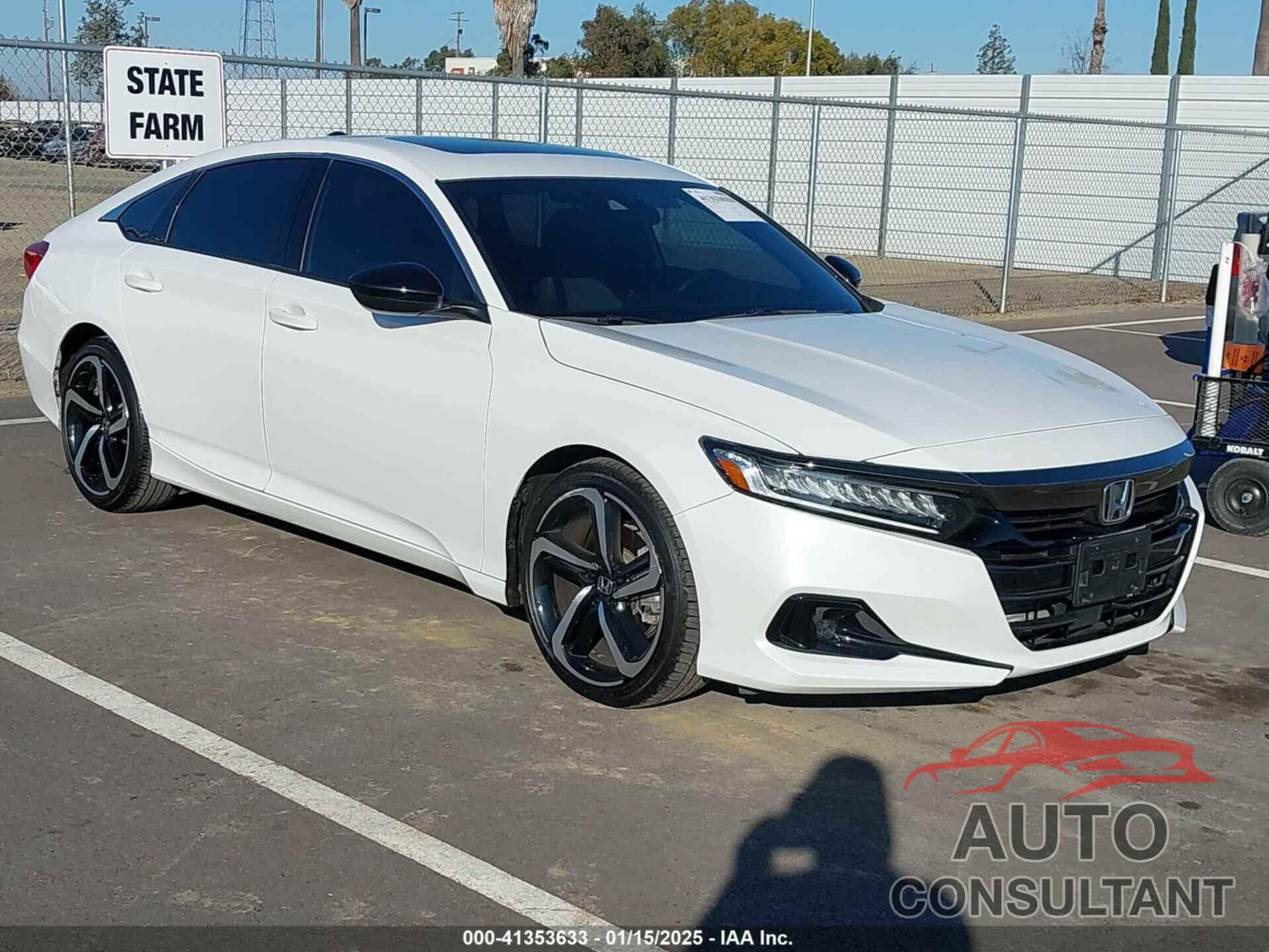 HONDA ACCORD 2021 - 1HGCV2F3XMA027025