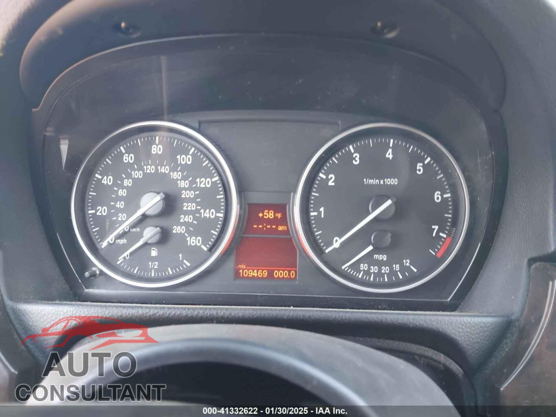 BMW 328I 2011 - WBAPH7C50BE680010