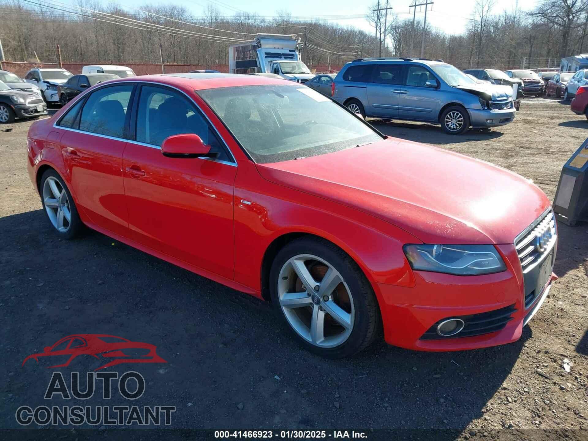 AUDI A4 2012 - WAUFFAFL4CA090202
