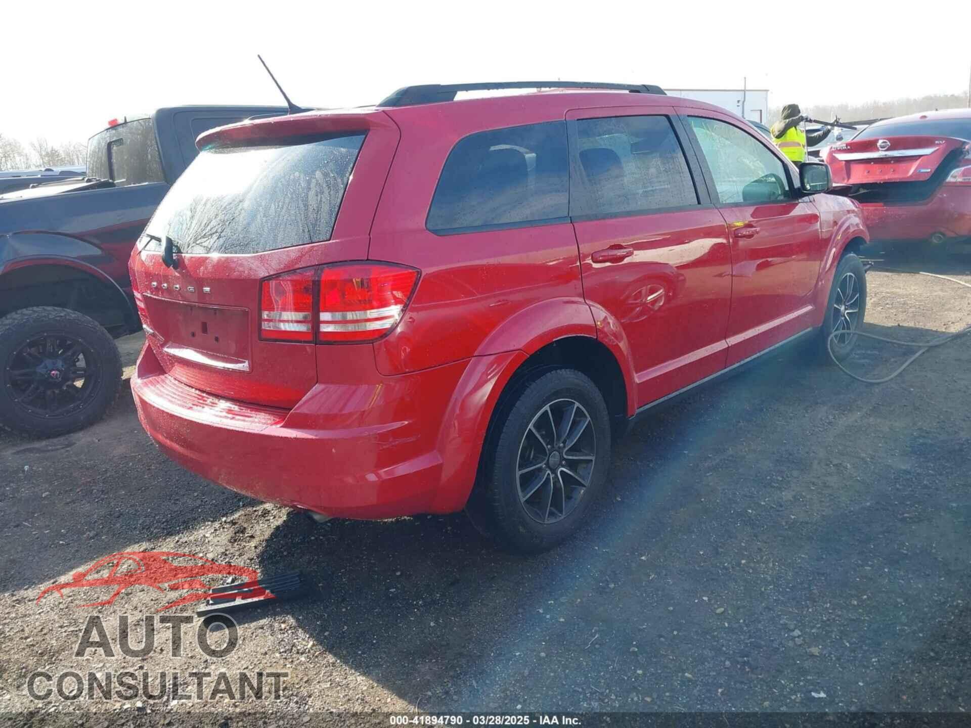 DODGE JOURNEY 2017 - 3C4PDCAB5HT582857