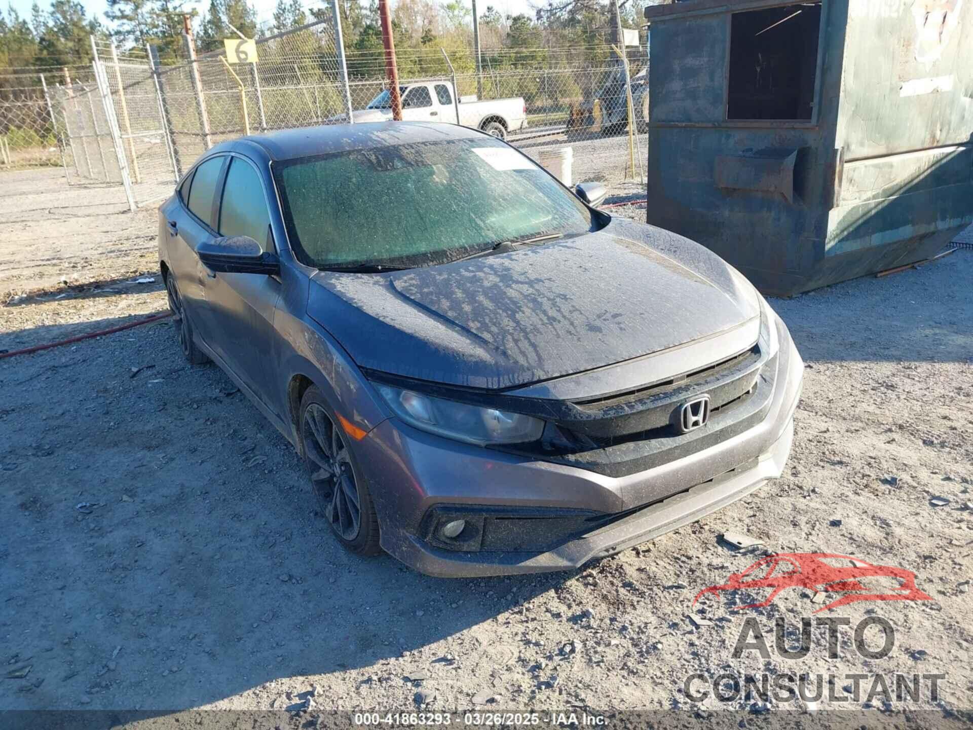 HONDA CIVIC 2019 - 2HGFC2F84KH578905