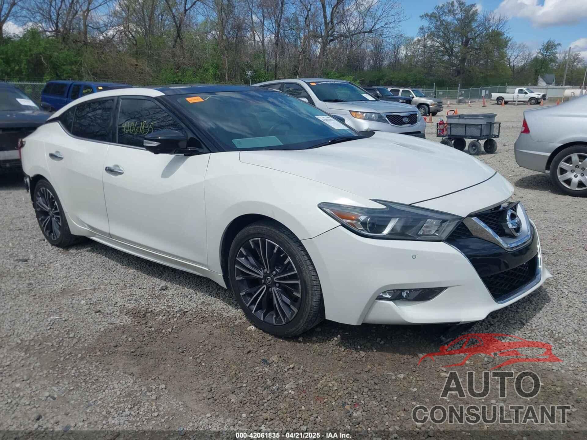 NISSAN MAXIMA 2016 - 1N4AA6APXGC414322