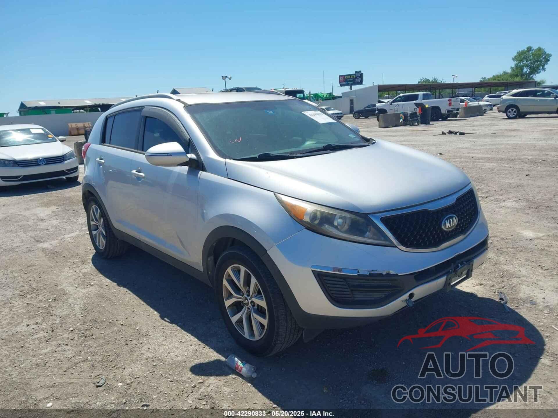 KIA SPORTAGE 2015 - KNDPB3AC3F7686327